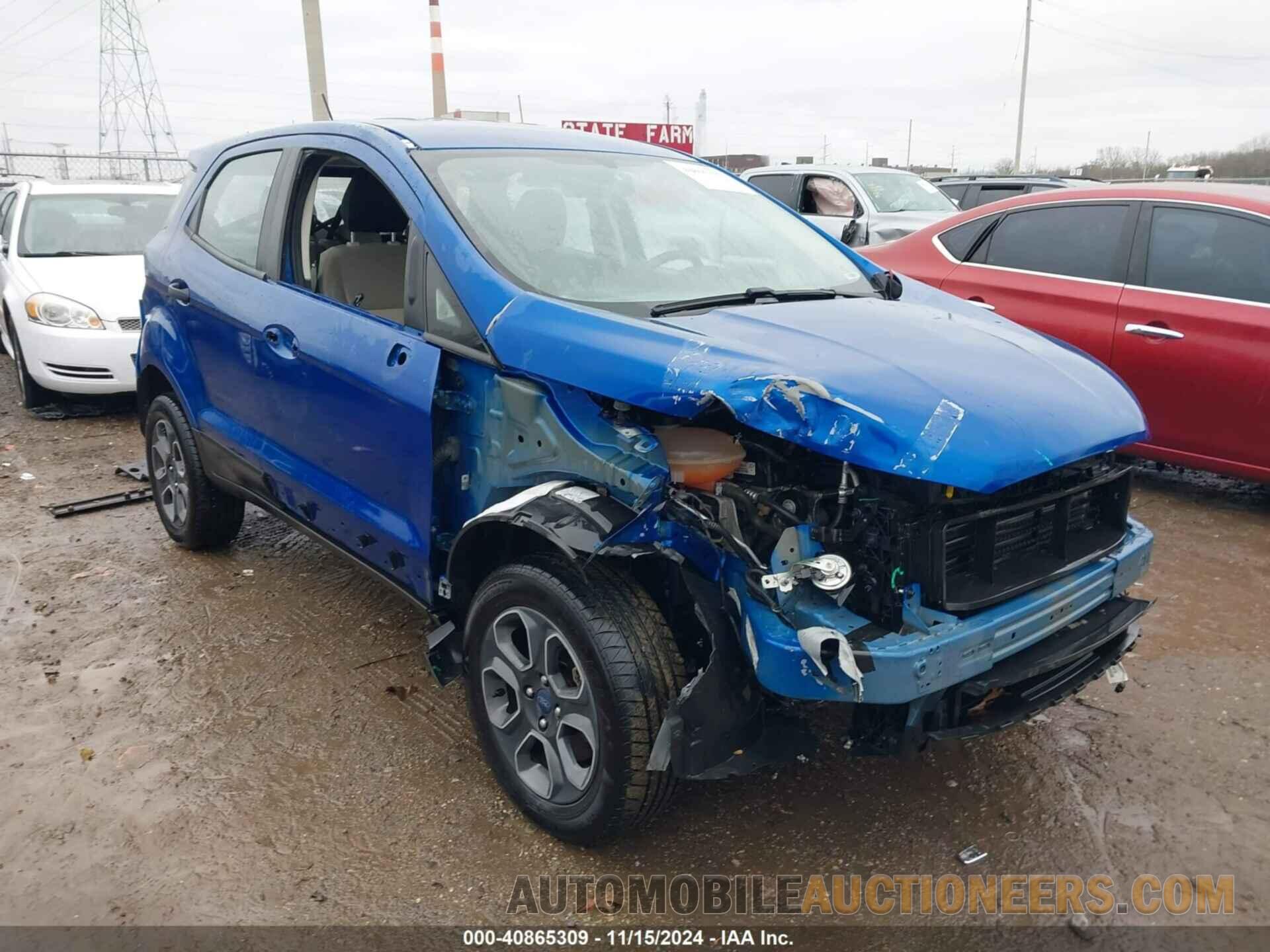 MAJ6S3FL6NC473565 FORD ECOSPORT 2022