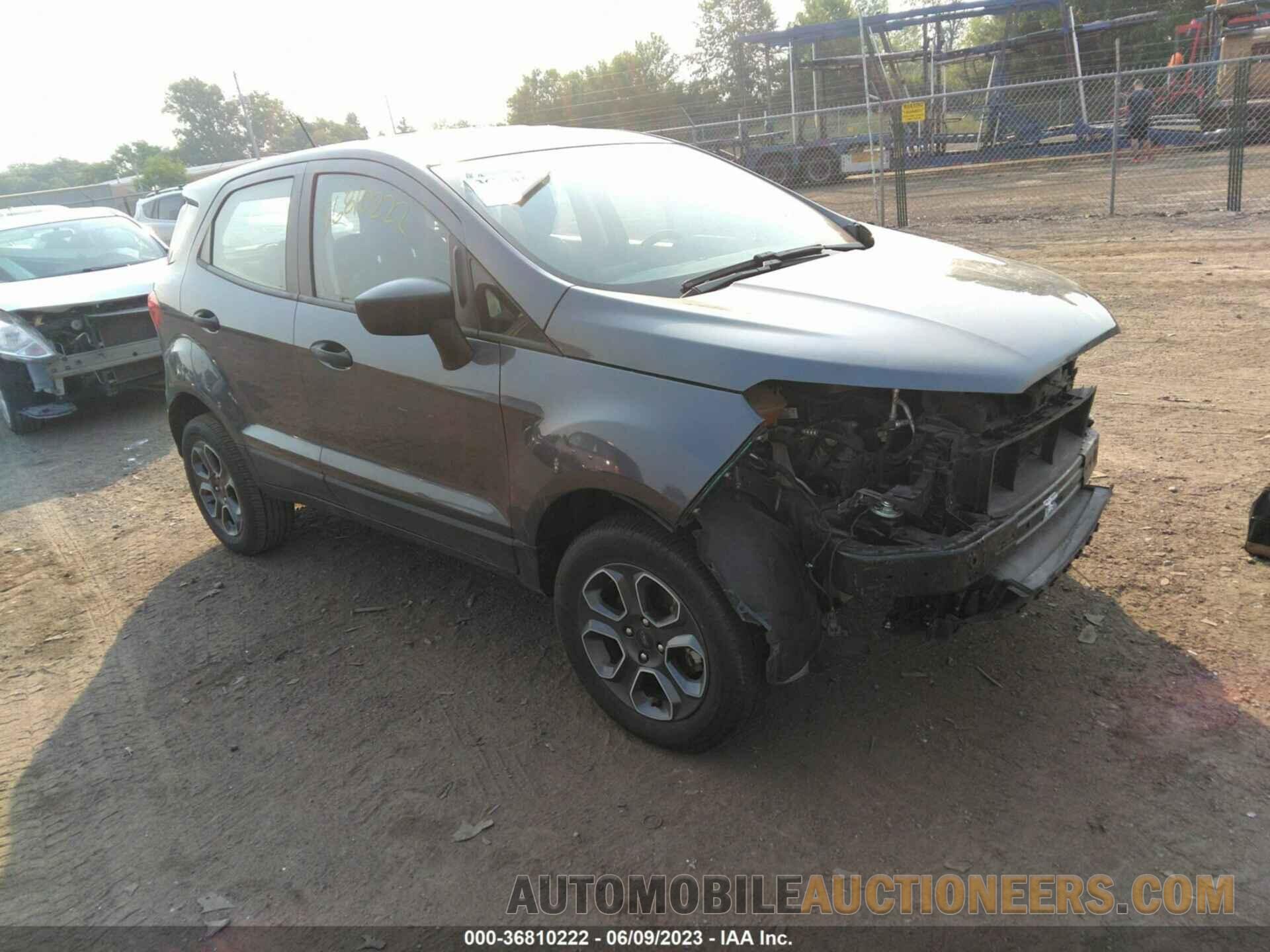 MAJ6S3FL9LC392542 FORD ECOSPORT 2020