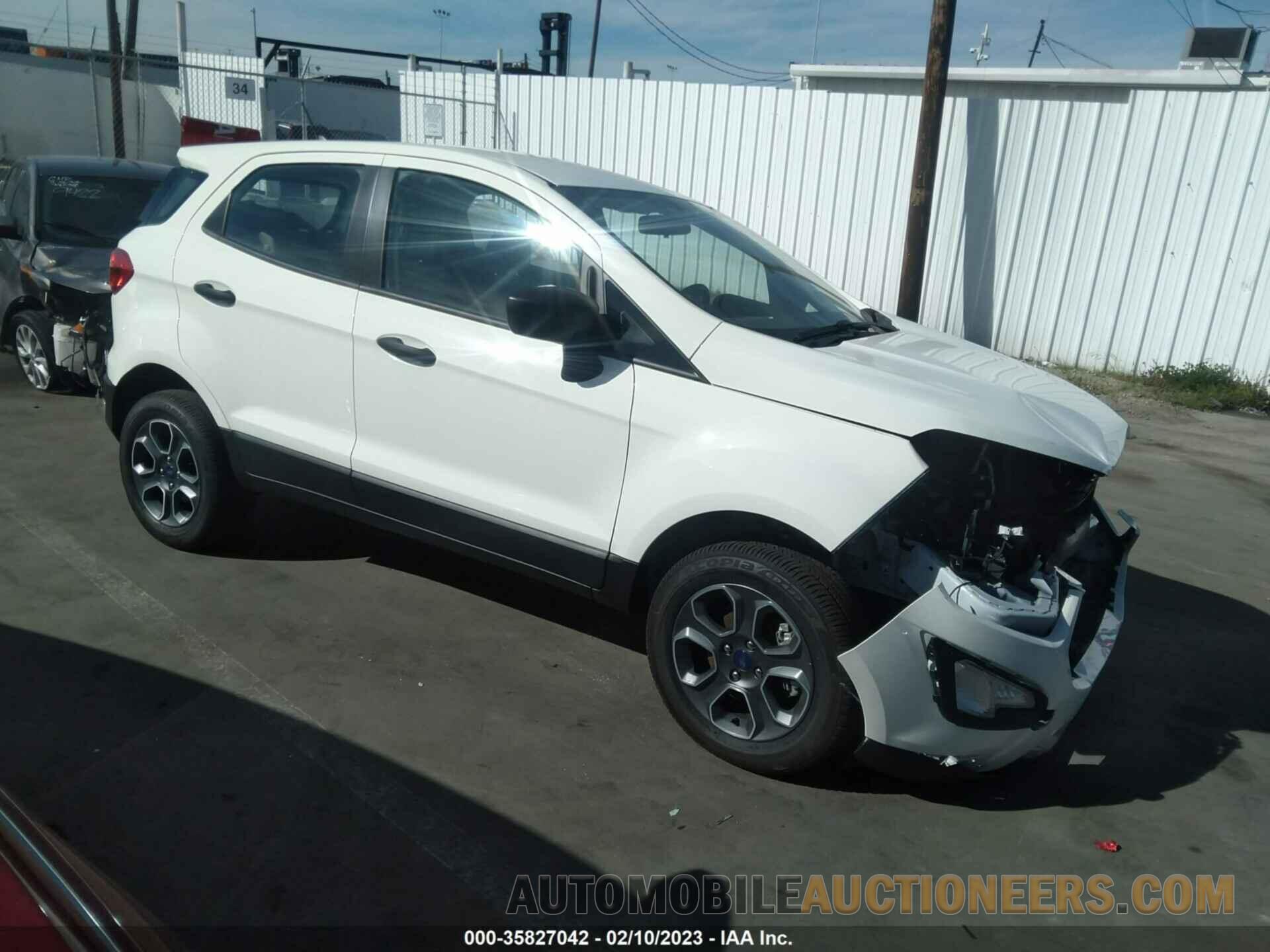 MAJ6S3FL9NC468893 FORD ECOSPORT 2022