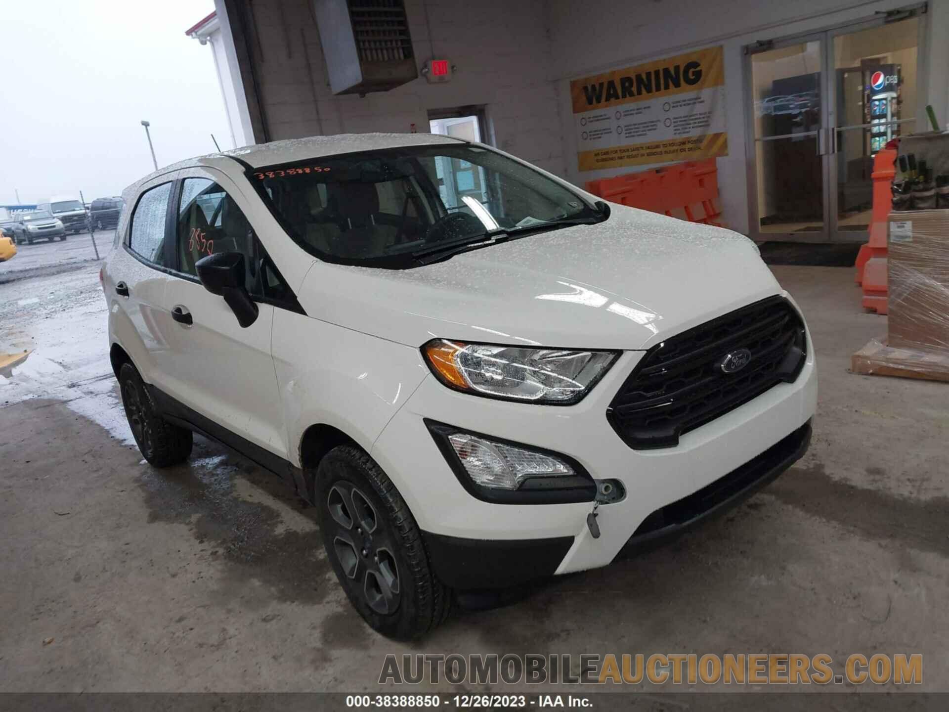 MAJ6S3FLXKC266950 FORD ECOSPORT 2019