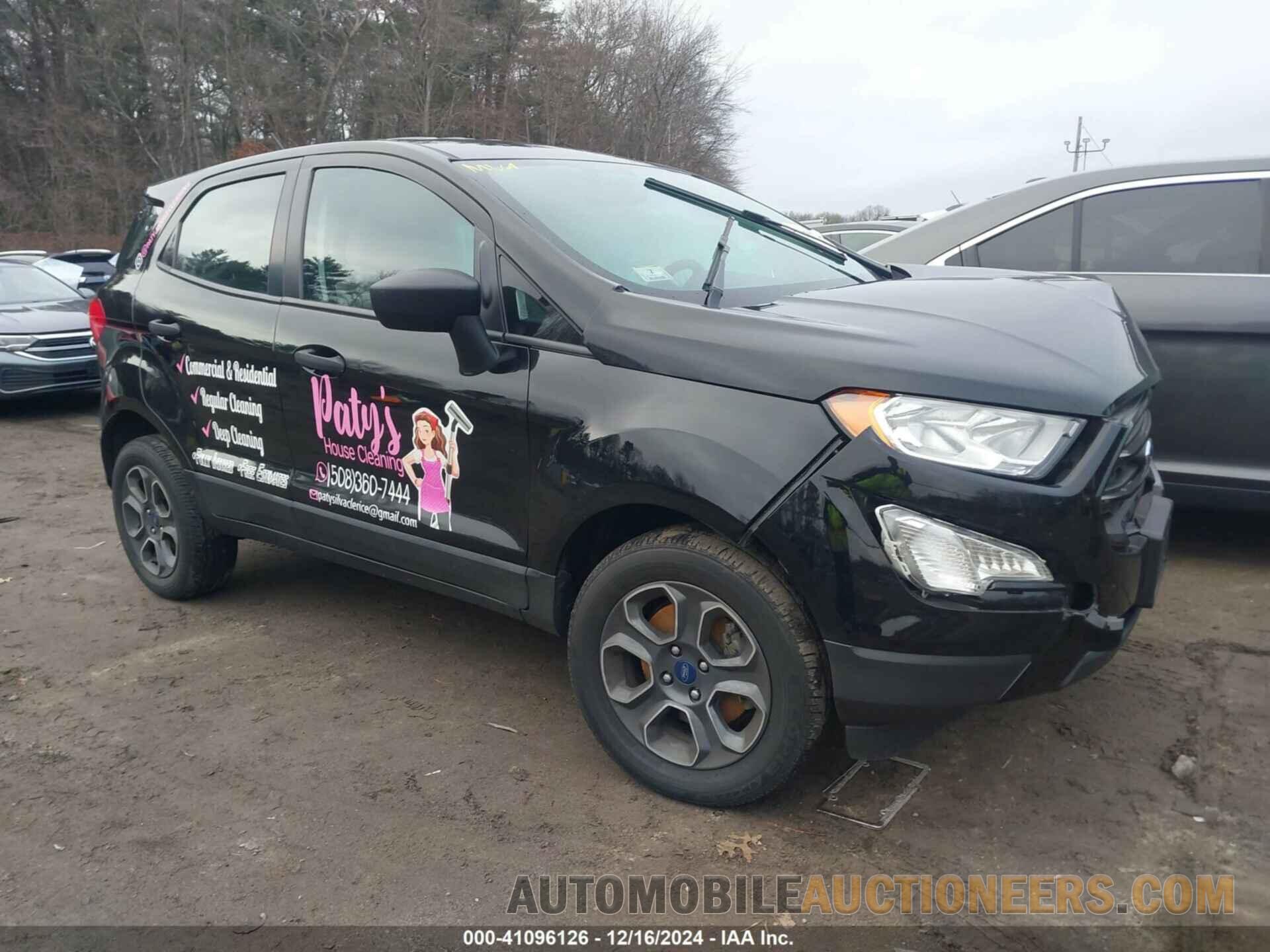 MAJ6S3FLXMC401881 FORD ECOSPORT 2021