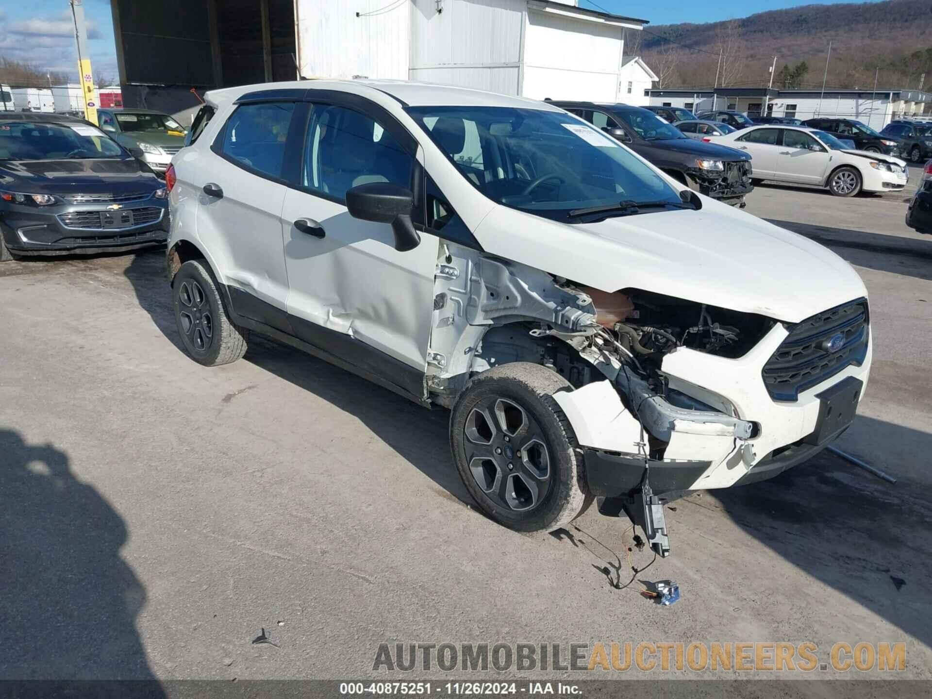 MAJ6S3FLXMC455455 FORD ECOSPORT 2021