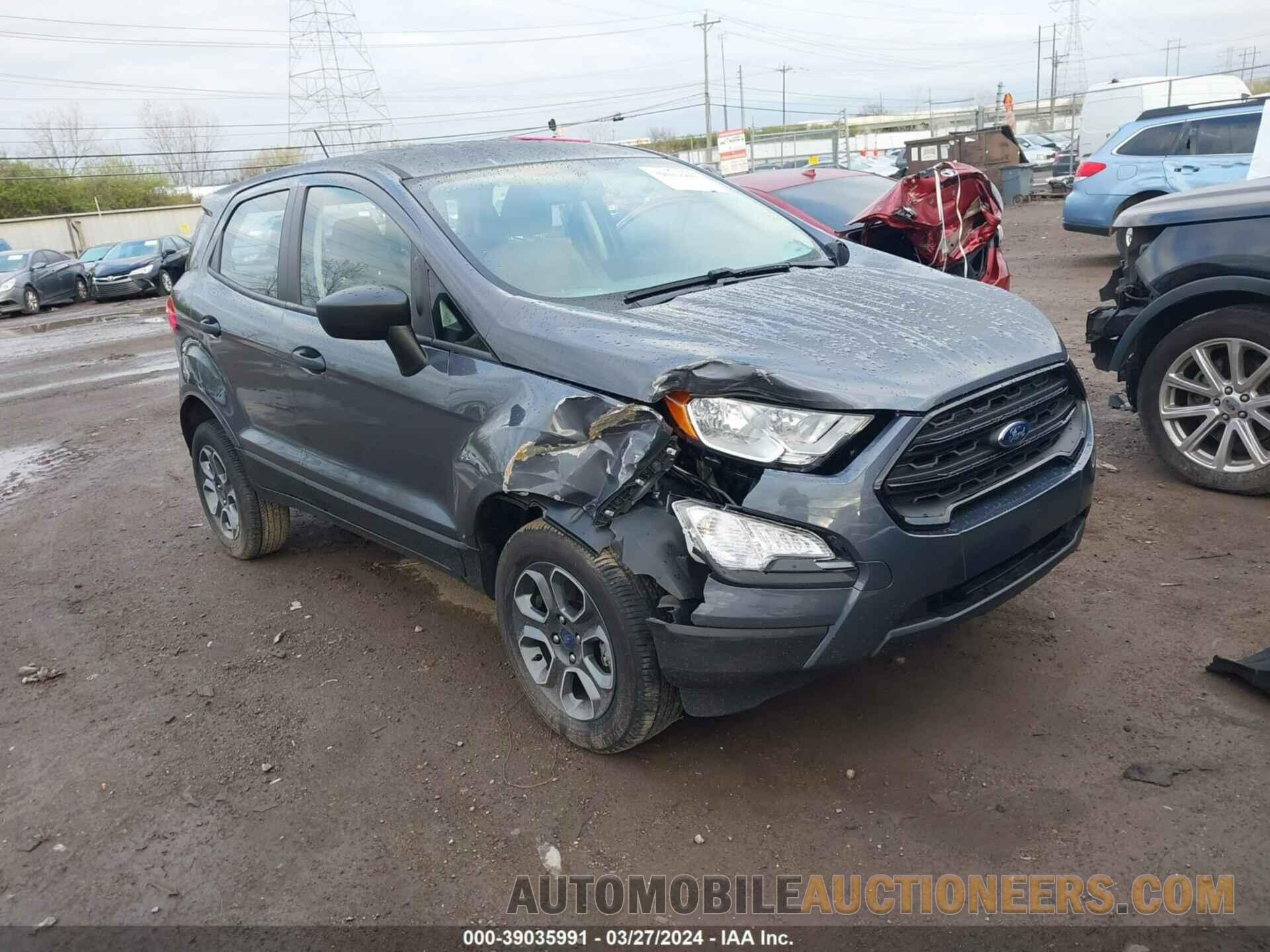 MAJ6S3FLXNC473083 FORD ECOSPORT 2022