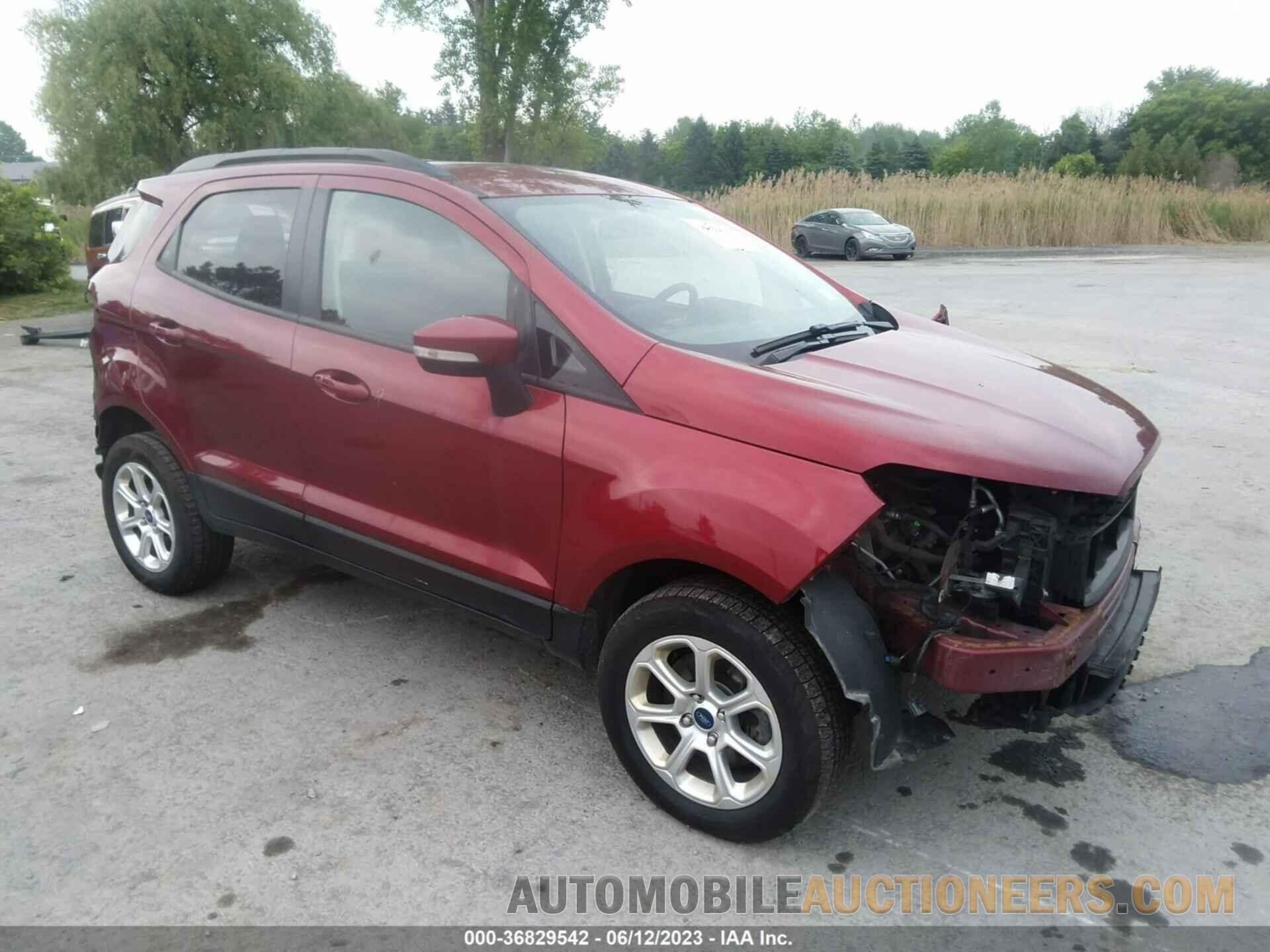 MAJ6S3GL0KC298322 FORD ECOSPORT 2019