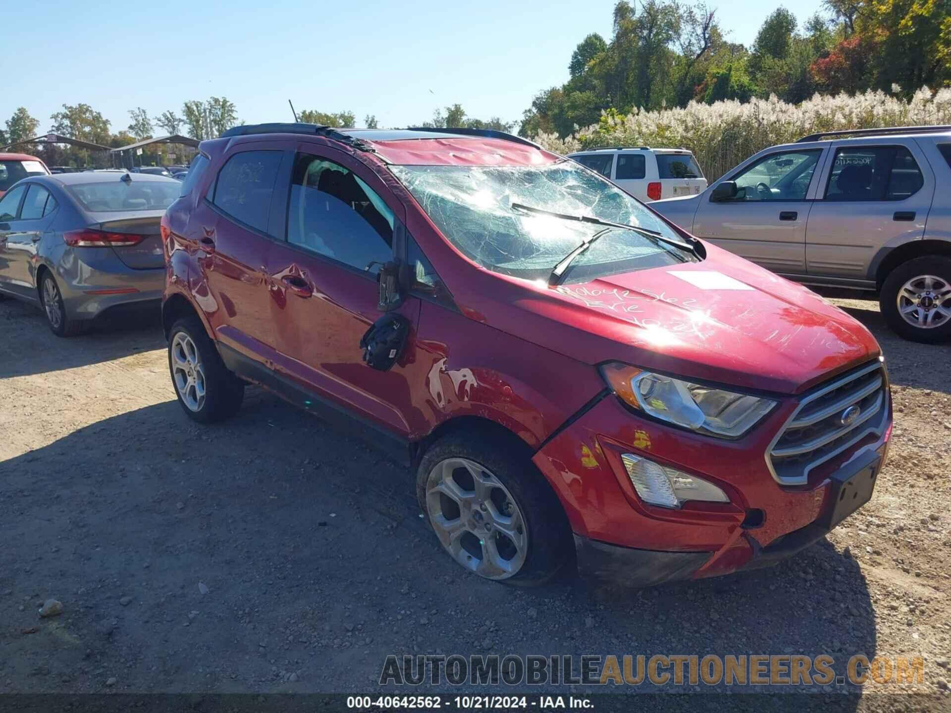 MAJ6S3GL0NC460356 FORD ECOSPORT 2022