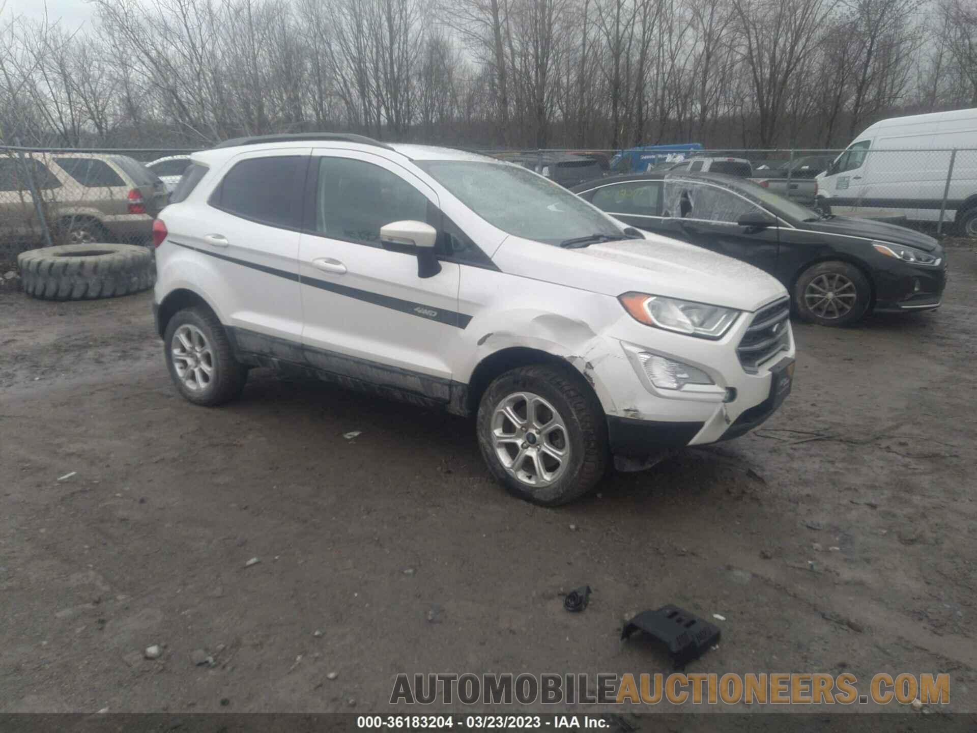 MAJ6S3GL1KC255642 FORD ECOSPORT 2019