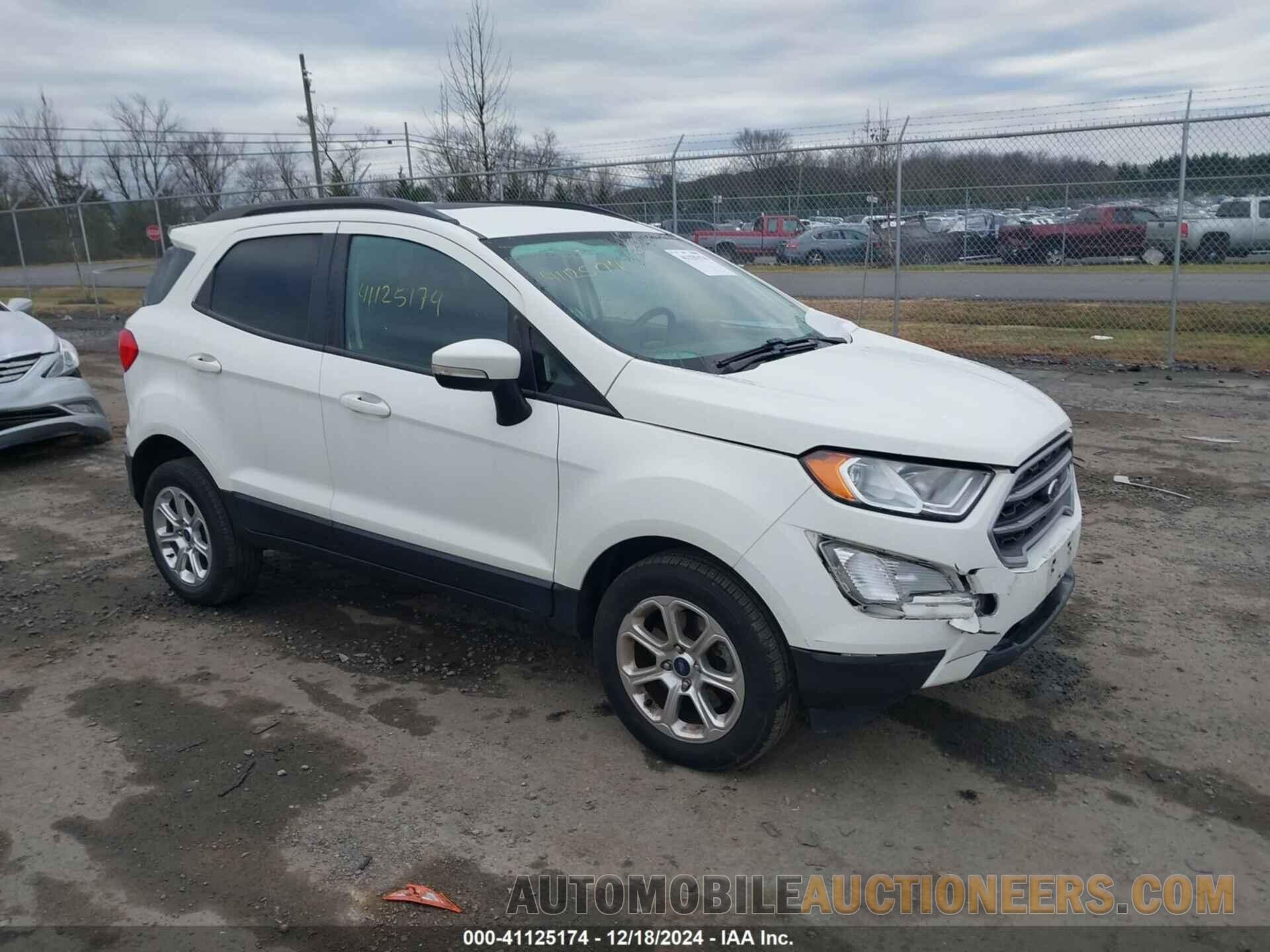 MAJ6S3GL1KC278743 FORD ECOSPORT 2019