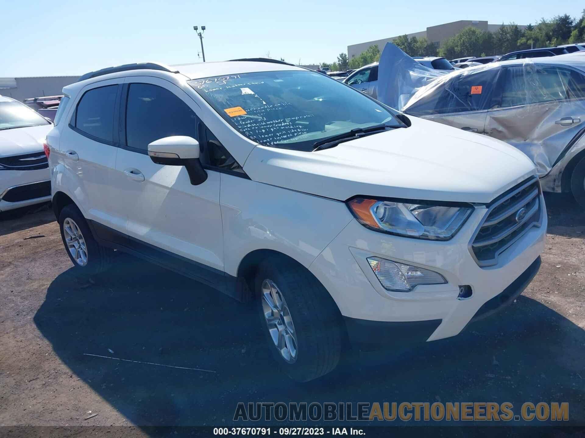 MAJ6S3GL1KC278760 FORD ECOSPORT 2019