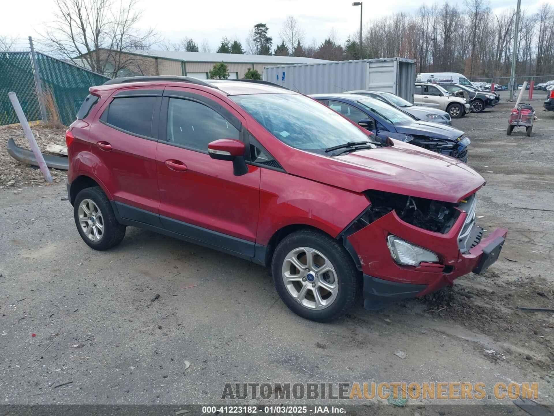 MAJ6S3GL1KC282579 FORD ECOSPORT 2019