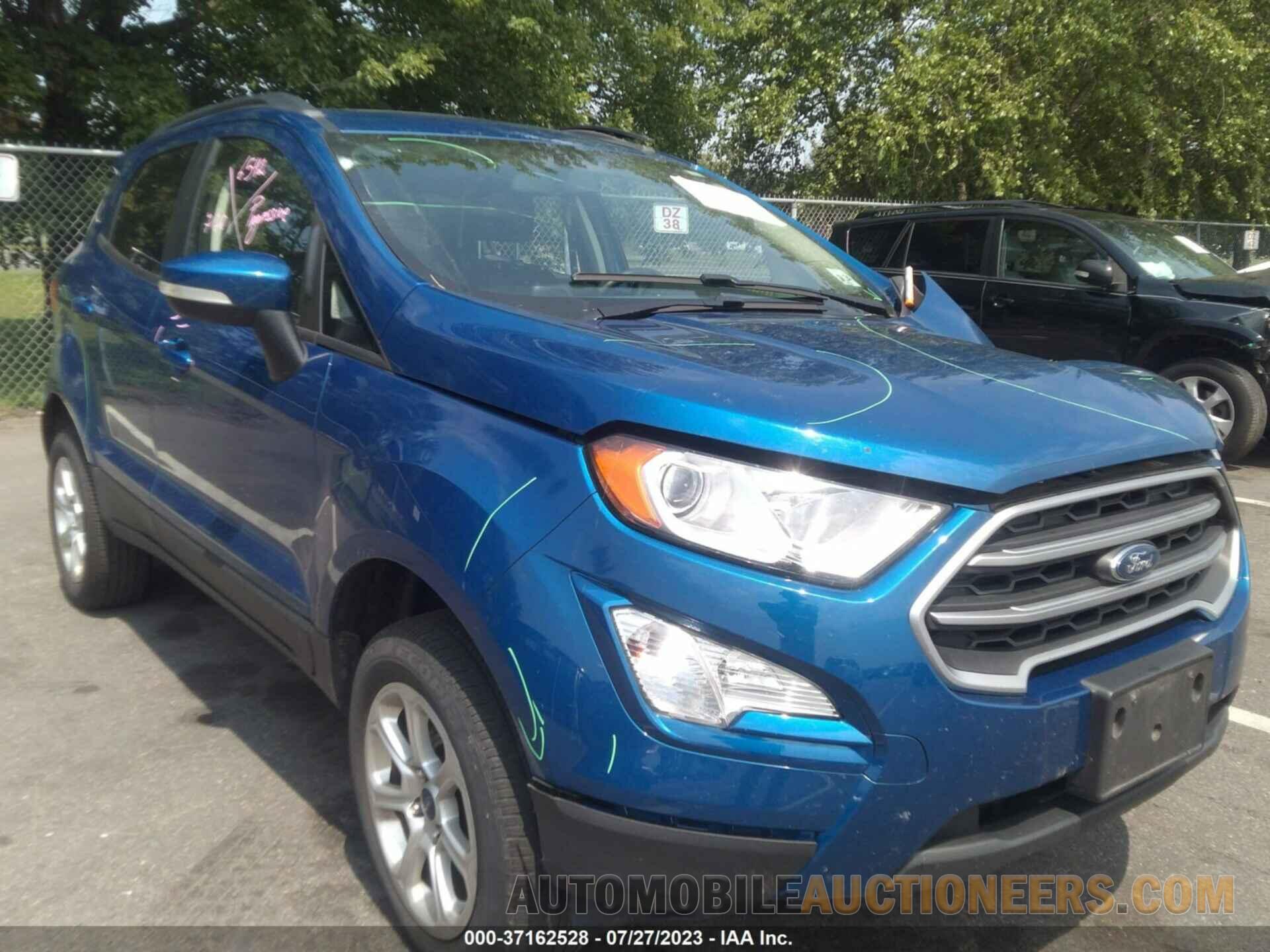 MAJ6S3GL1KC285501 FORD ECOSPORT 2019