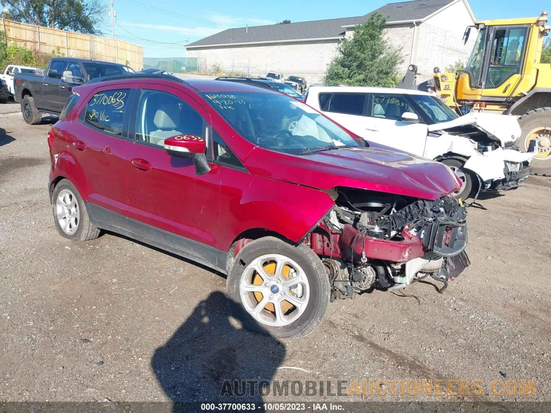 MAJ6S3GL1LC315632 FORD ECOSPORT 2020