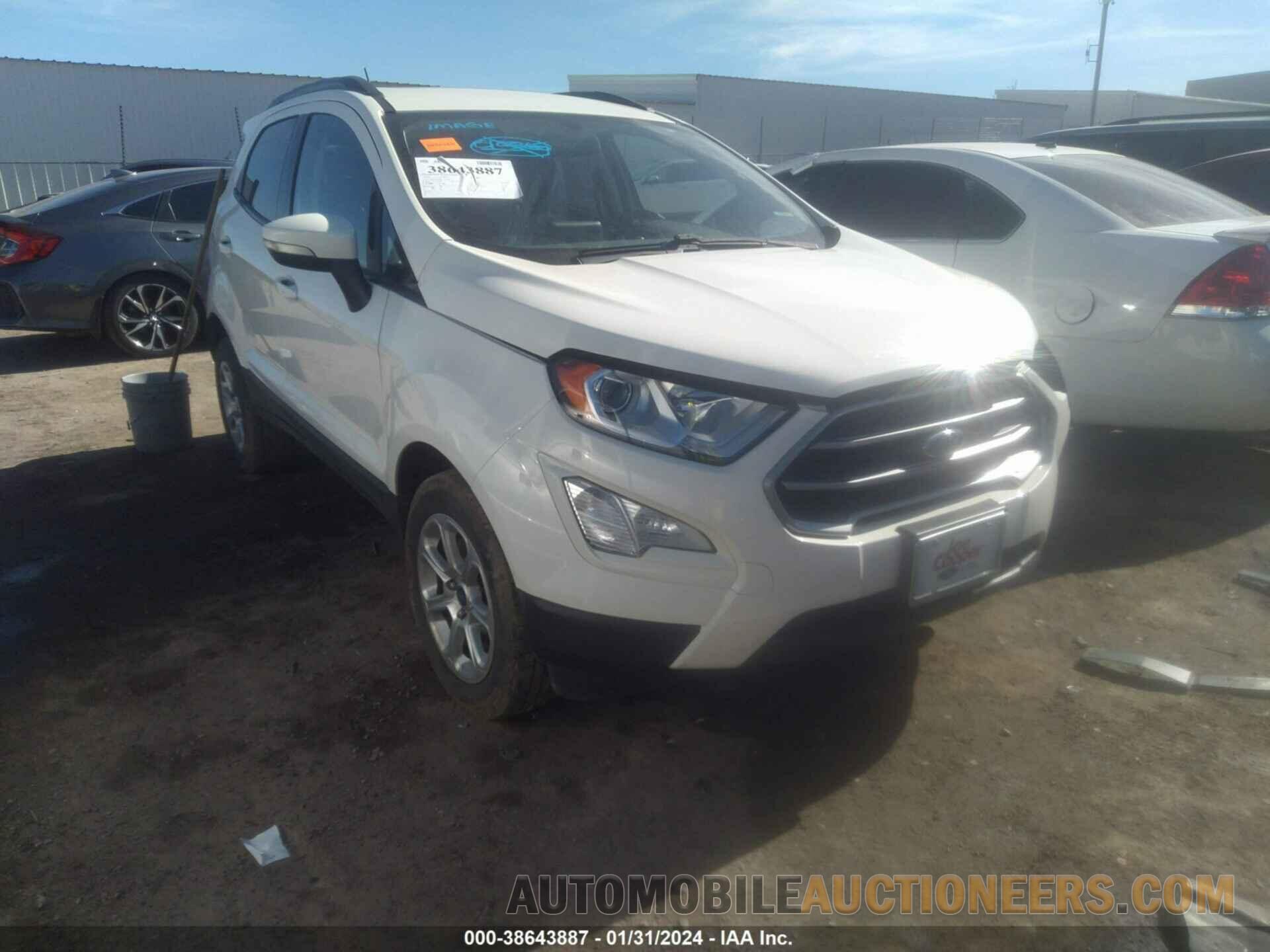 MAJ6S3GL1LC328672 FORD ECOSPORT 2020