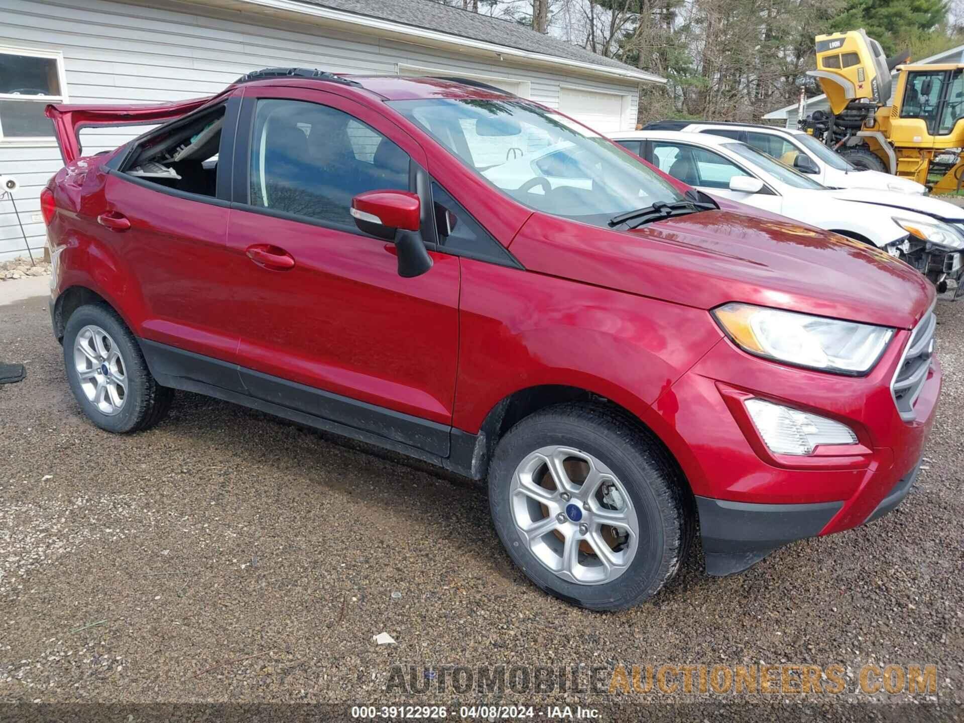 MAJ6S3GL1NC458647 FORD ECOSPORT 2022