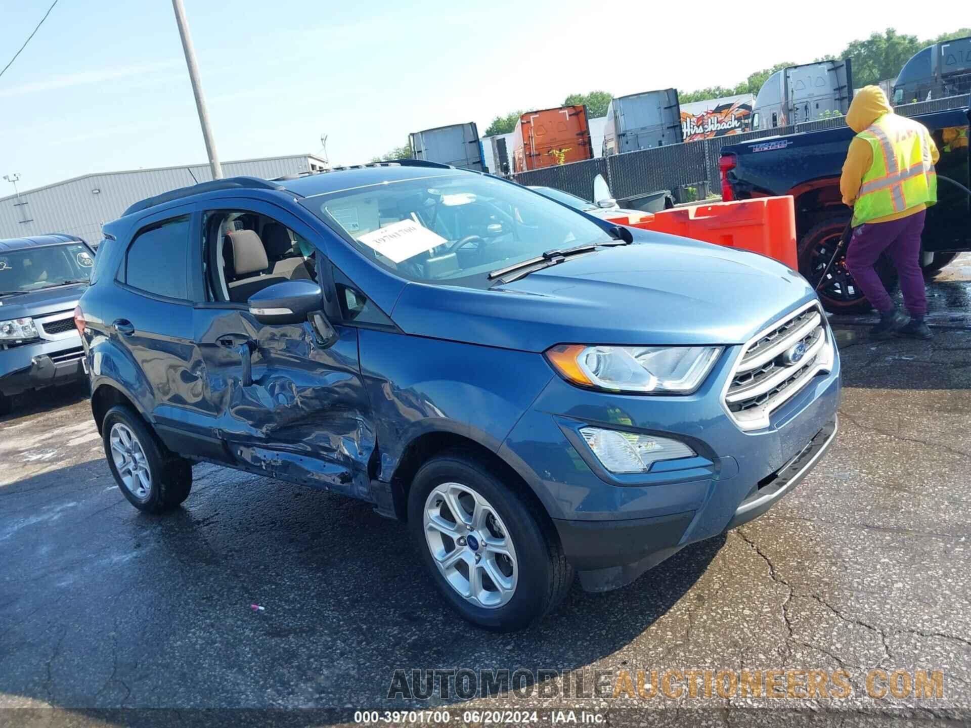 MAJ6S3GL1NC458857 FORD ECOSPORT 2022