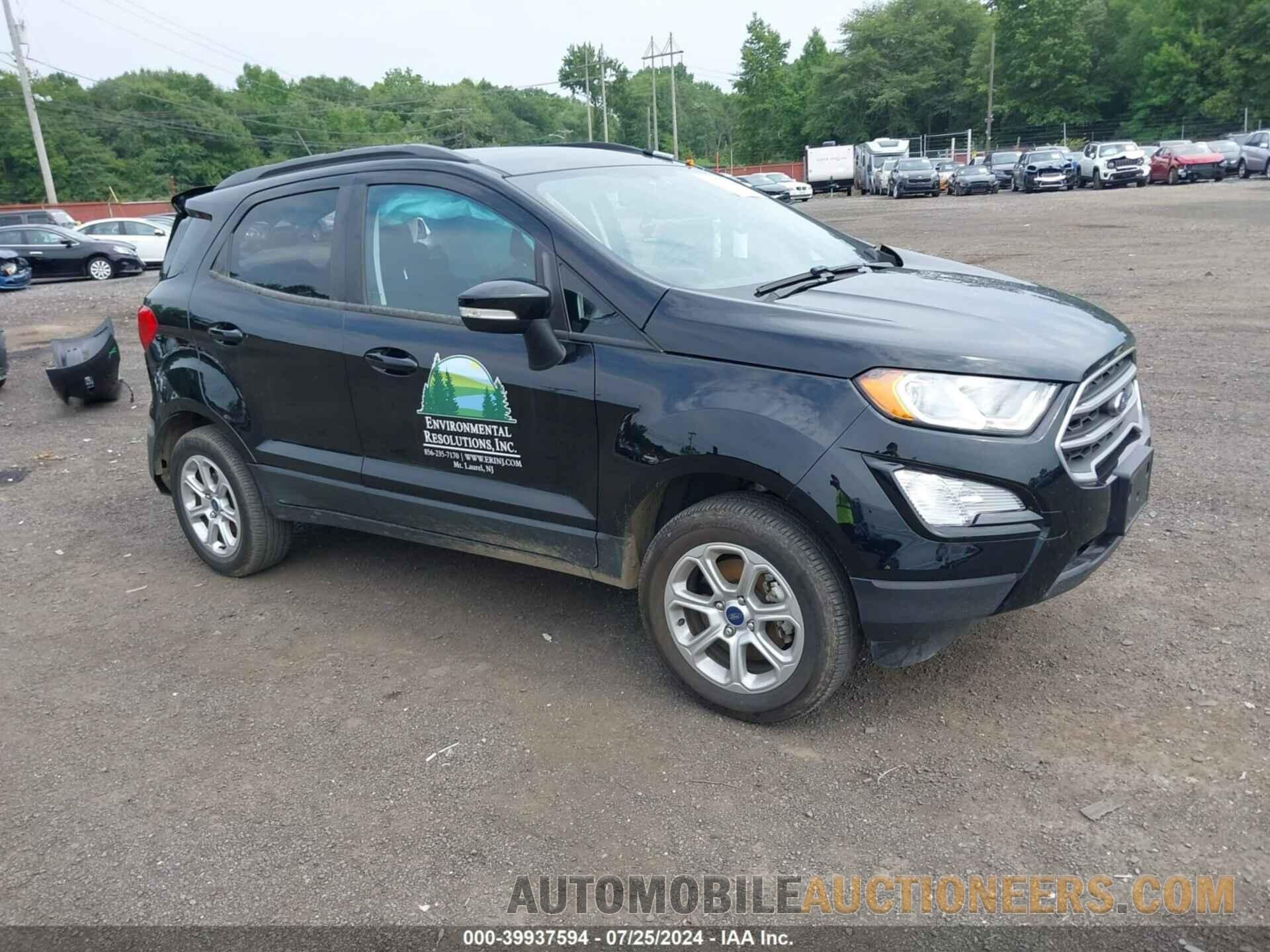 MAJ6S3GL1NC462732 FORD ECOSPORT 2022