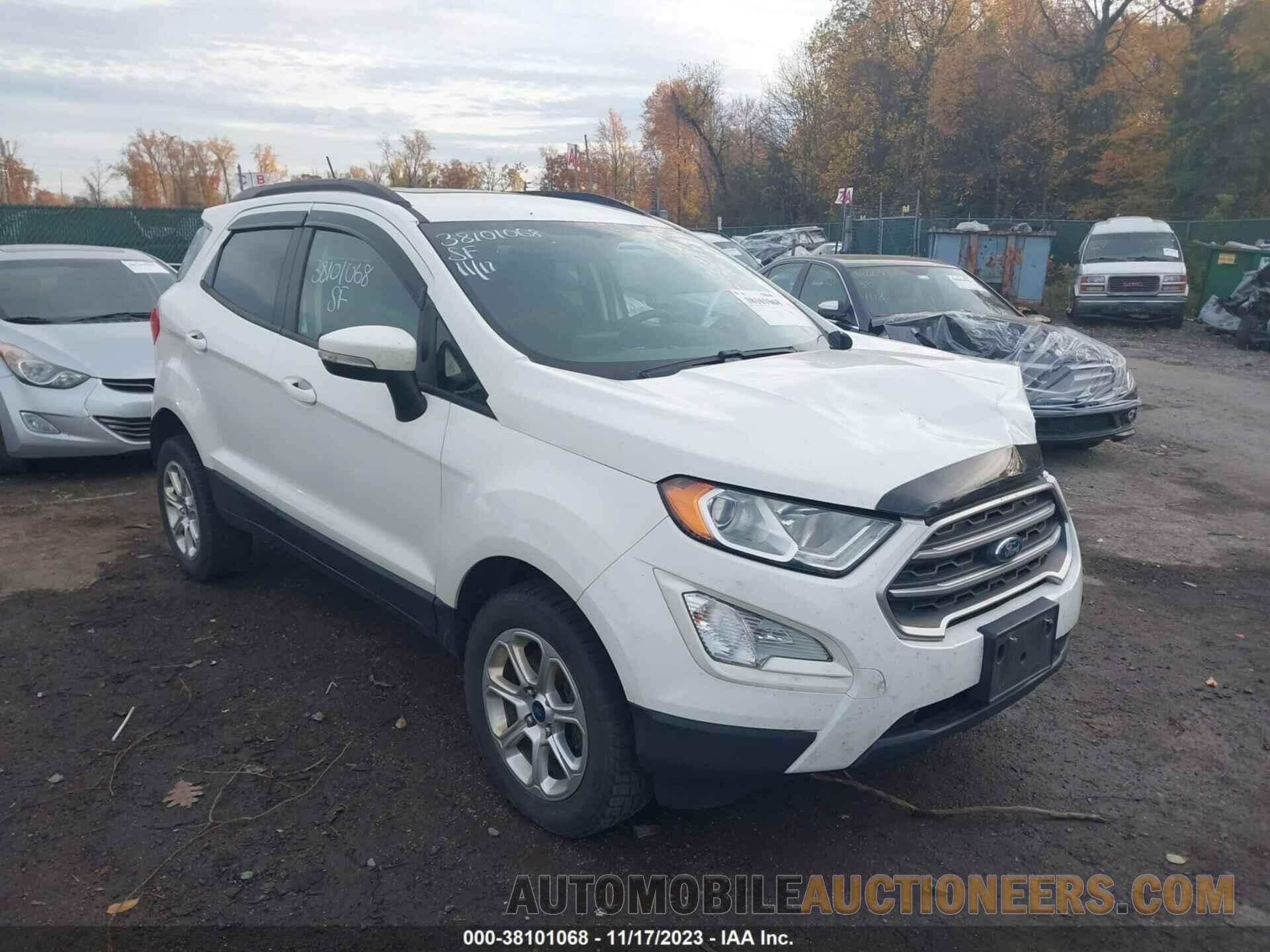 MAJ6S3GL2KC268304 FORD ECOSPORT 2019