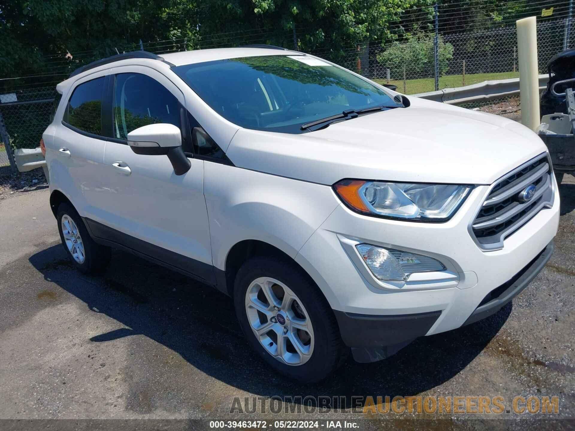 MAJ6S3GL2LC311296 FORD ECOSPORT 2020