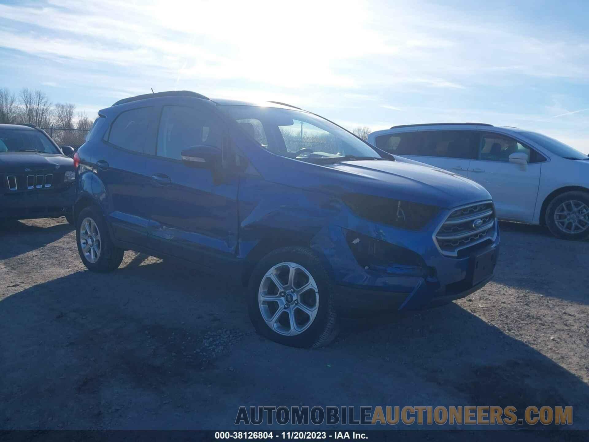 MAJ6S3GL2LC313629 FORD ECOSPORT 2020