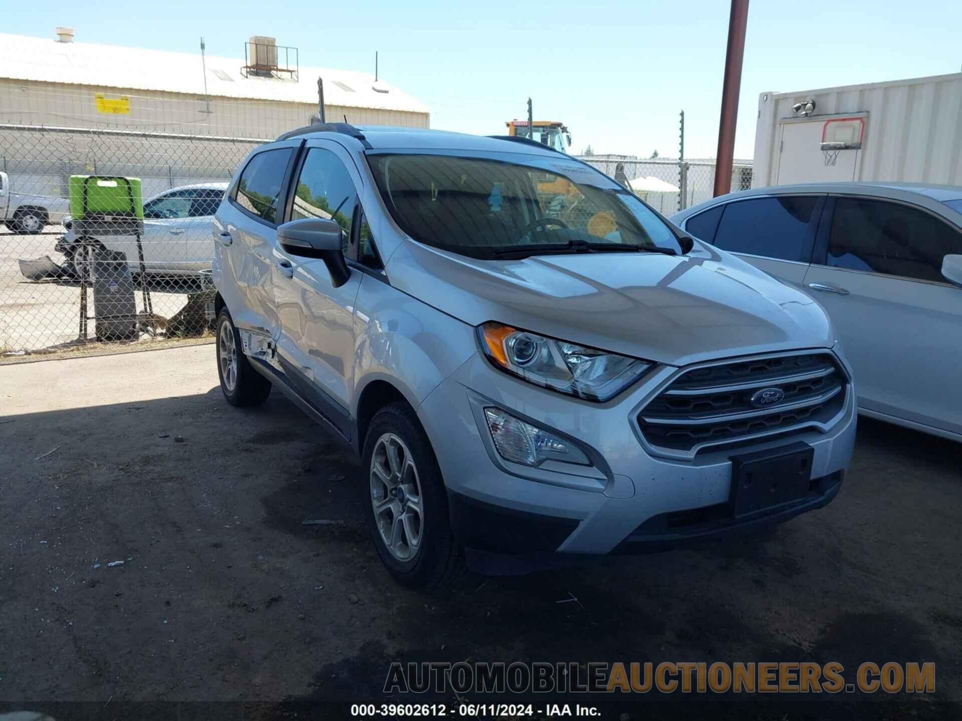 MAJ6S3GL2LC339244 FORD ECOSPORT 2020