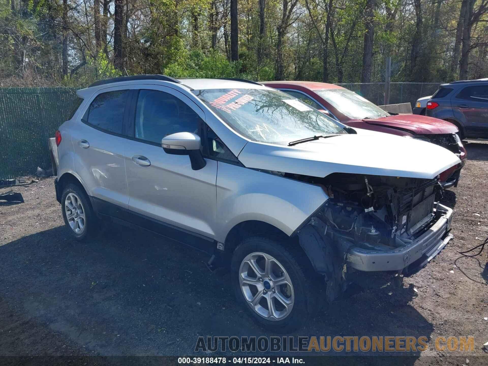 MAJ6S3GL2LC348770 FORD ECOSPORT 2020