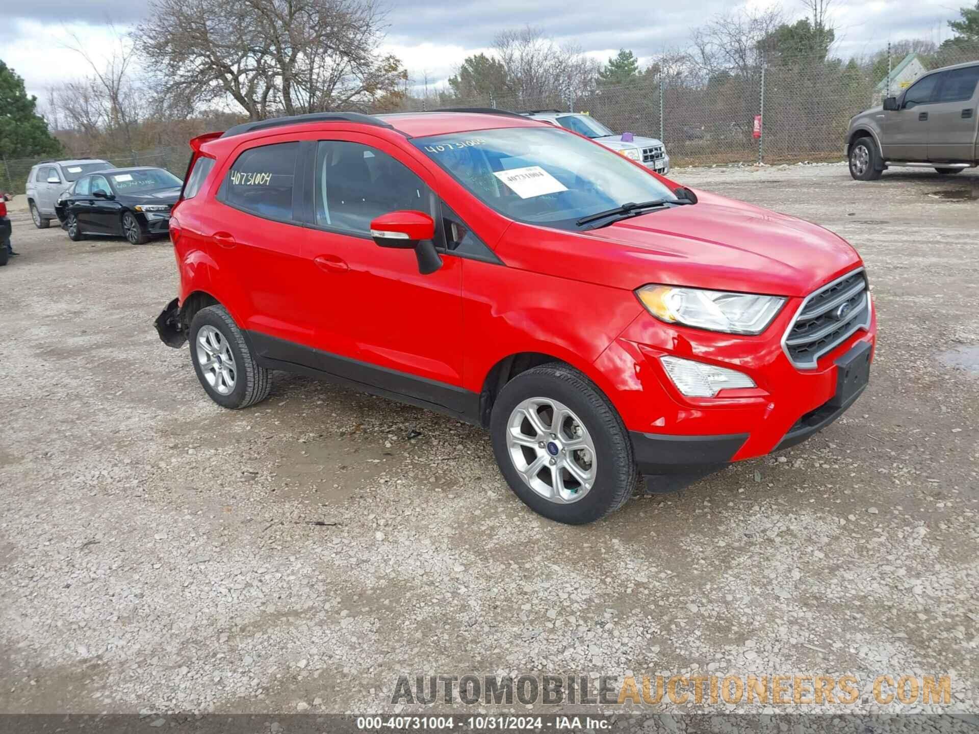 MAJ6S3GL2LC391831 FORD ECOSPORT 2020