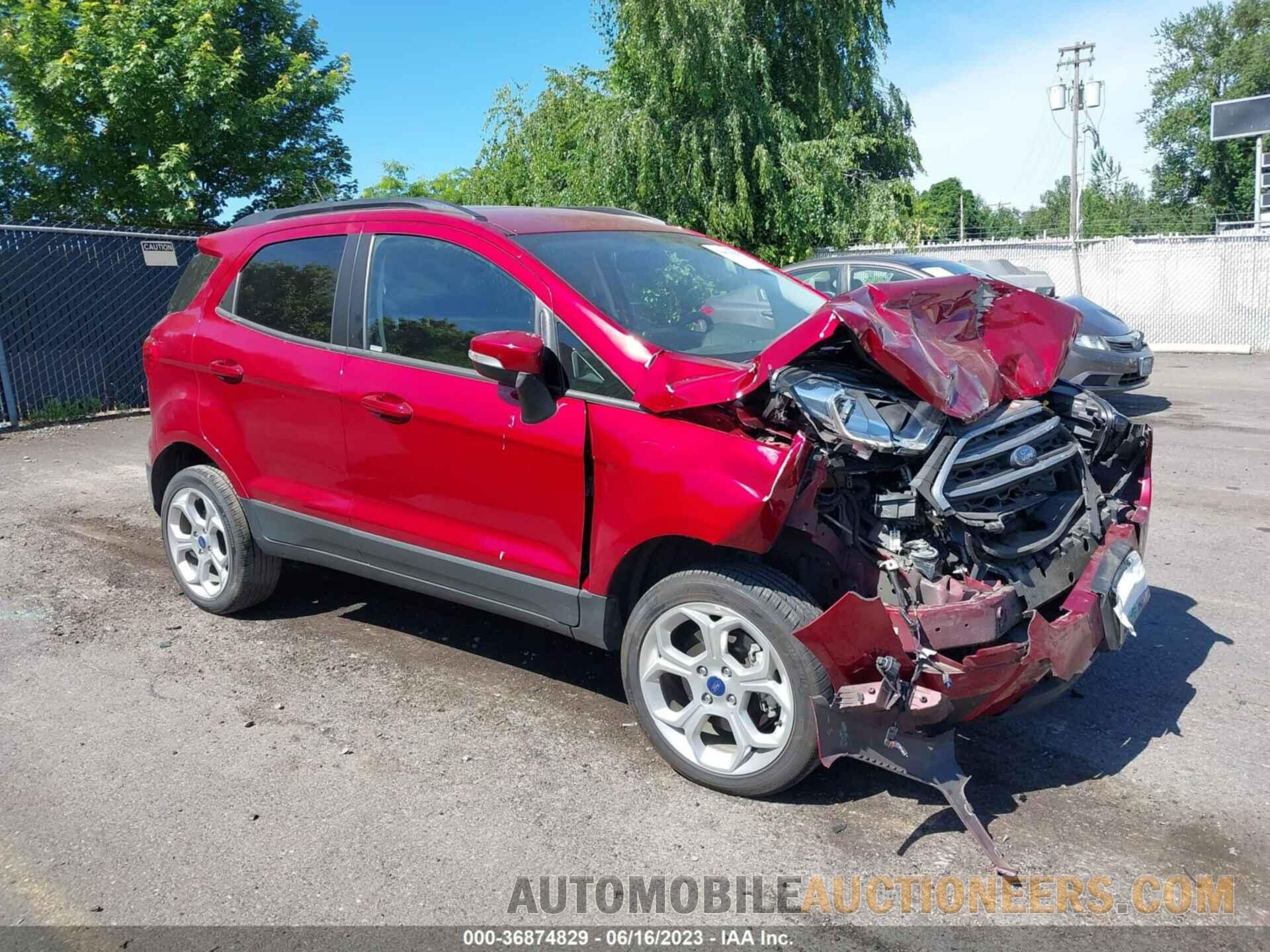 MAJ6S3GL2MC423968 FORD ECOSPORT 2021