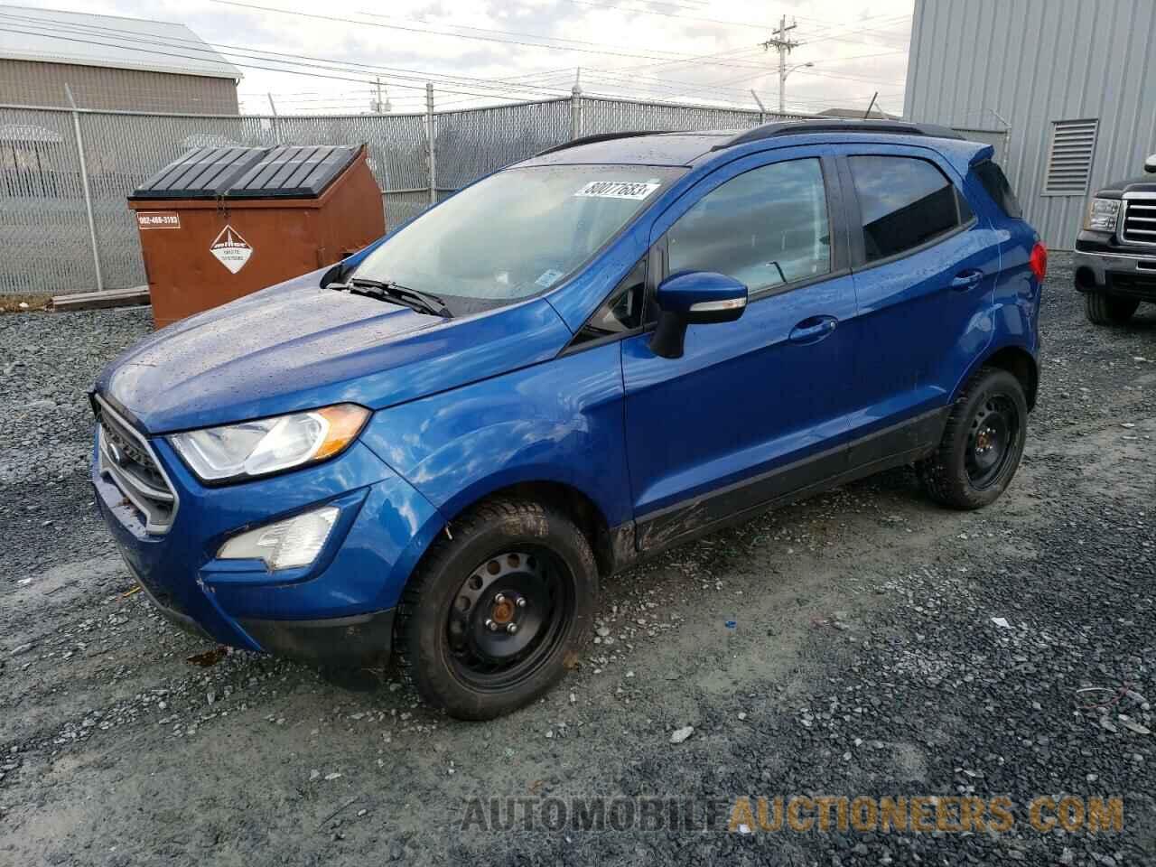 MAJ6S3GL3KC255075 FORD ECOSPORT 2019