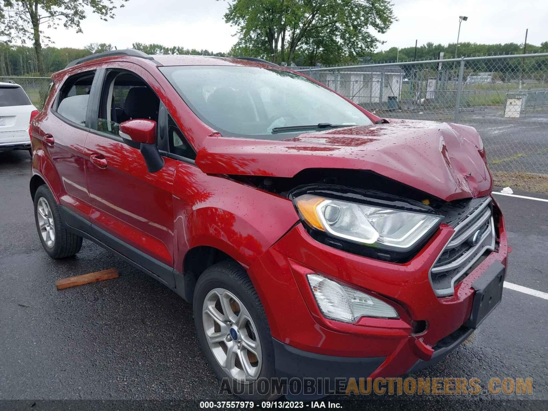 MAJ6S3GL3KC296824 FORD ECOSPORT 2019