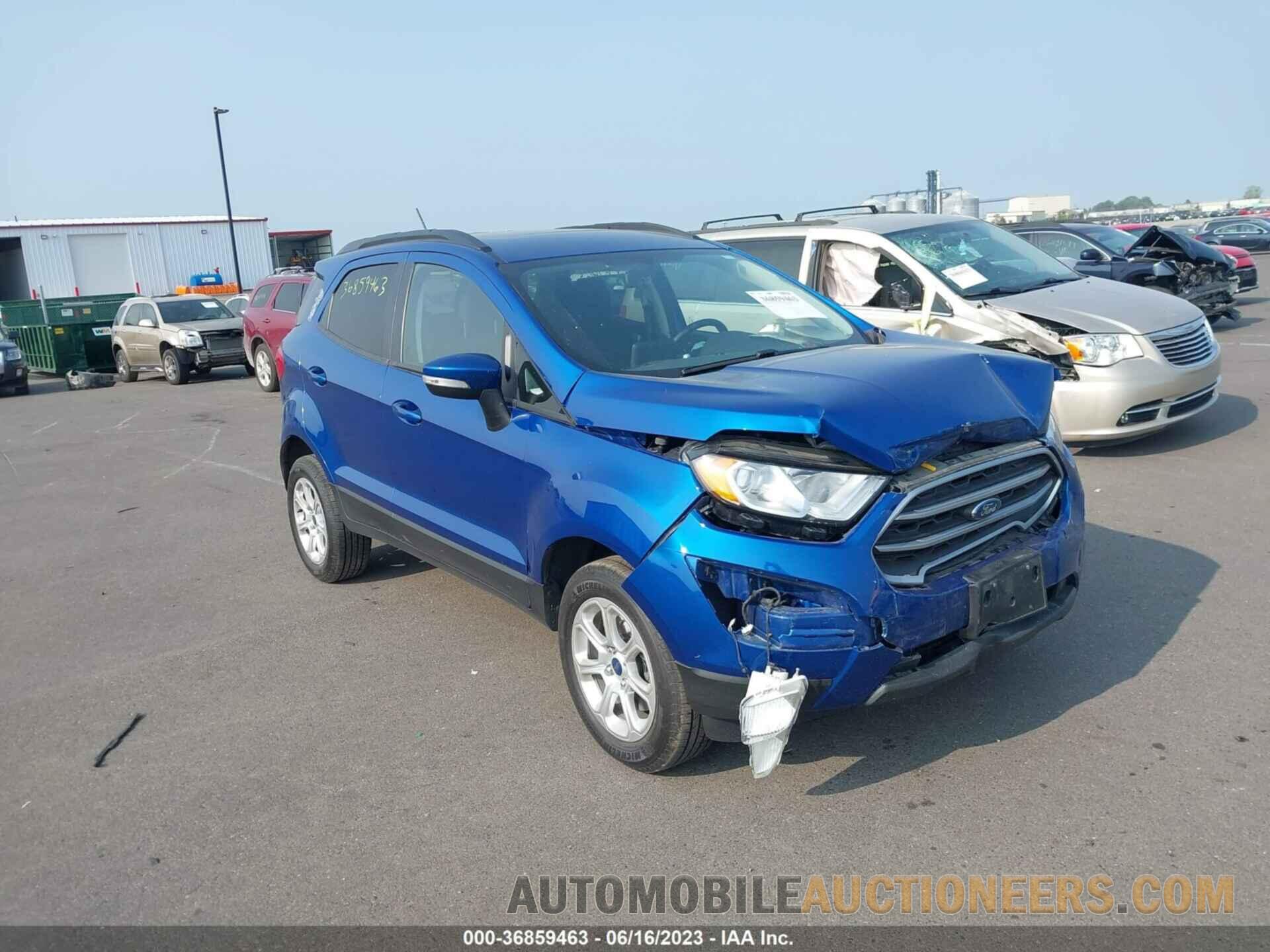 MAJ6S3GL3LC367859 FORD ECOSPORT 2020