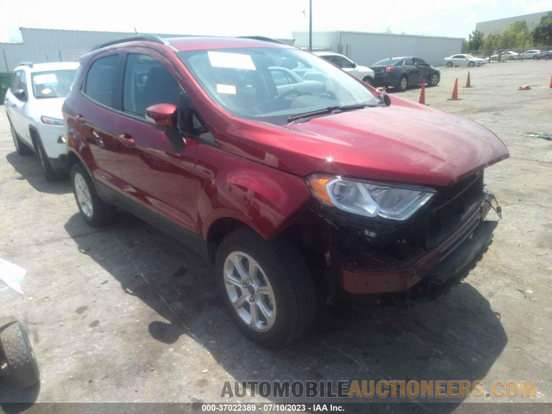 MAJ6S3GL3LC393006 FORD ECOSPORT 2020