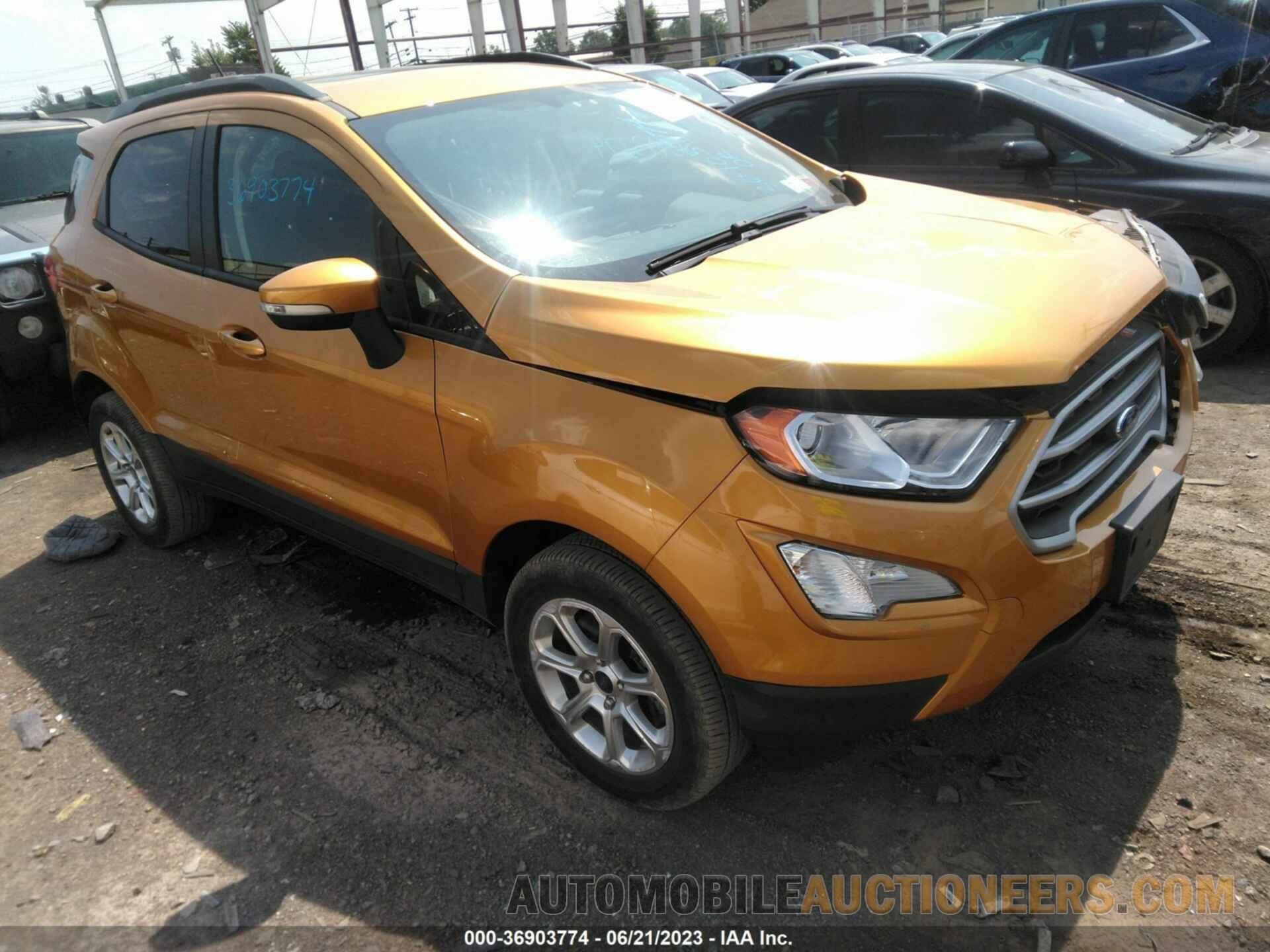 MAJ6S3GL3MC401784 FORD ECOSPORT 2021