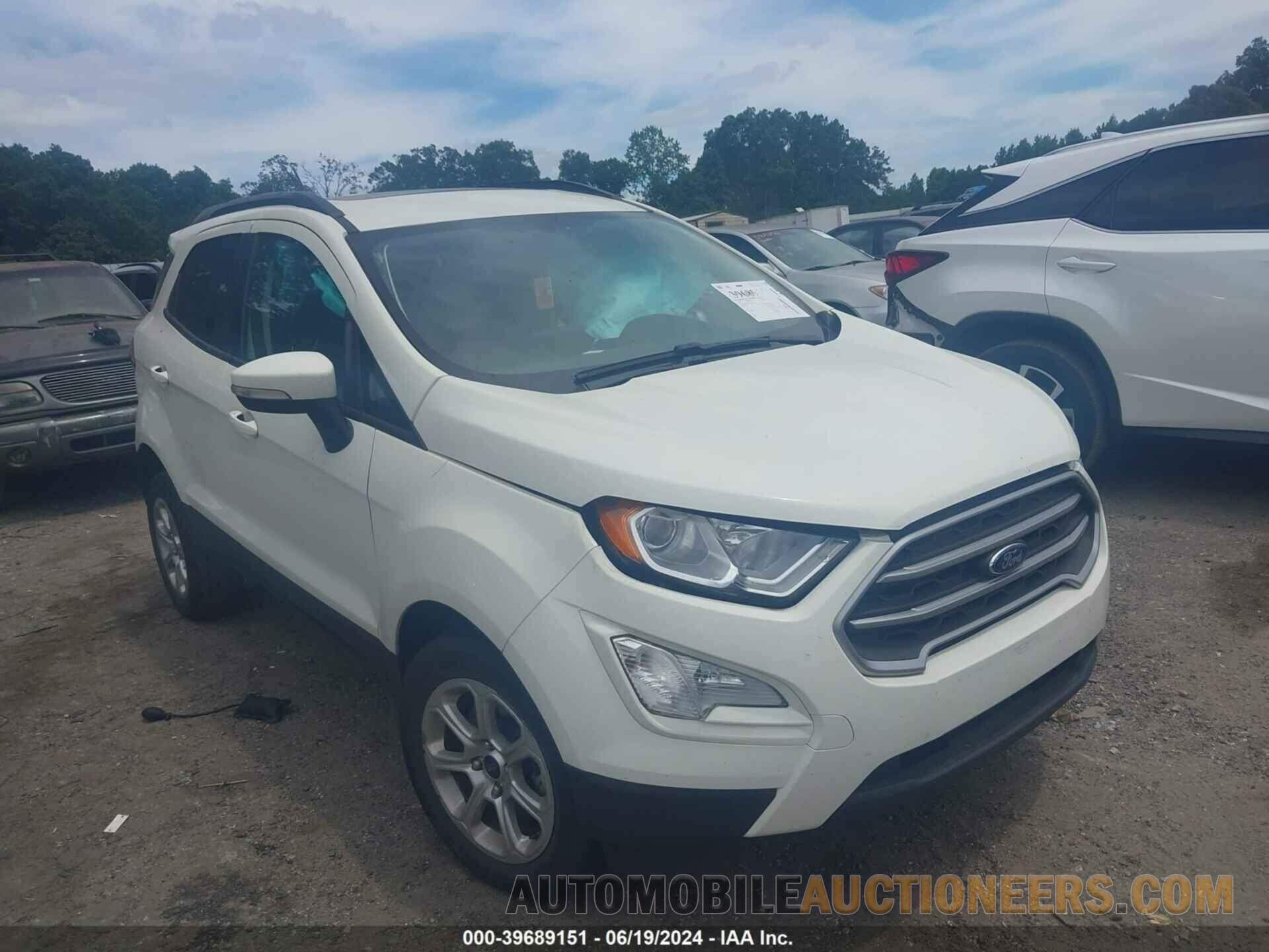 MAJ6S3GL3MC408993 FORD ECOSPORT 2021