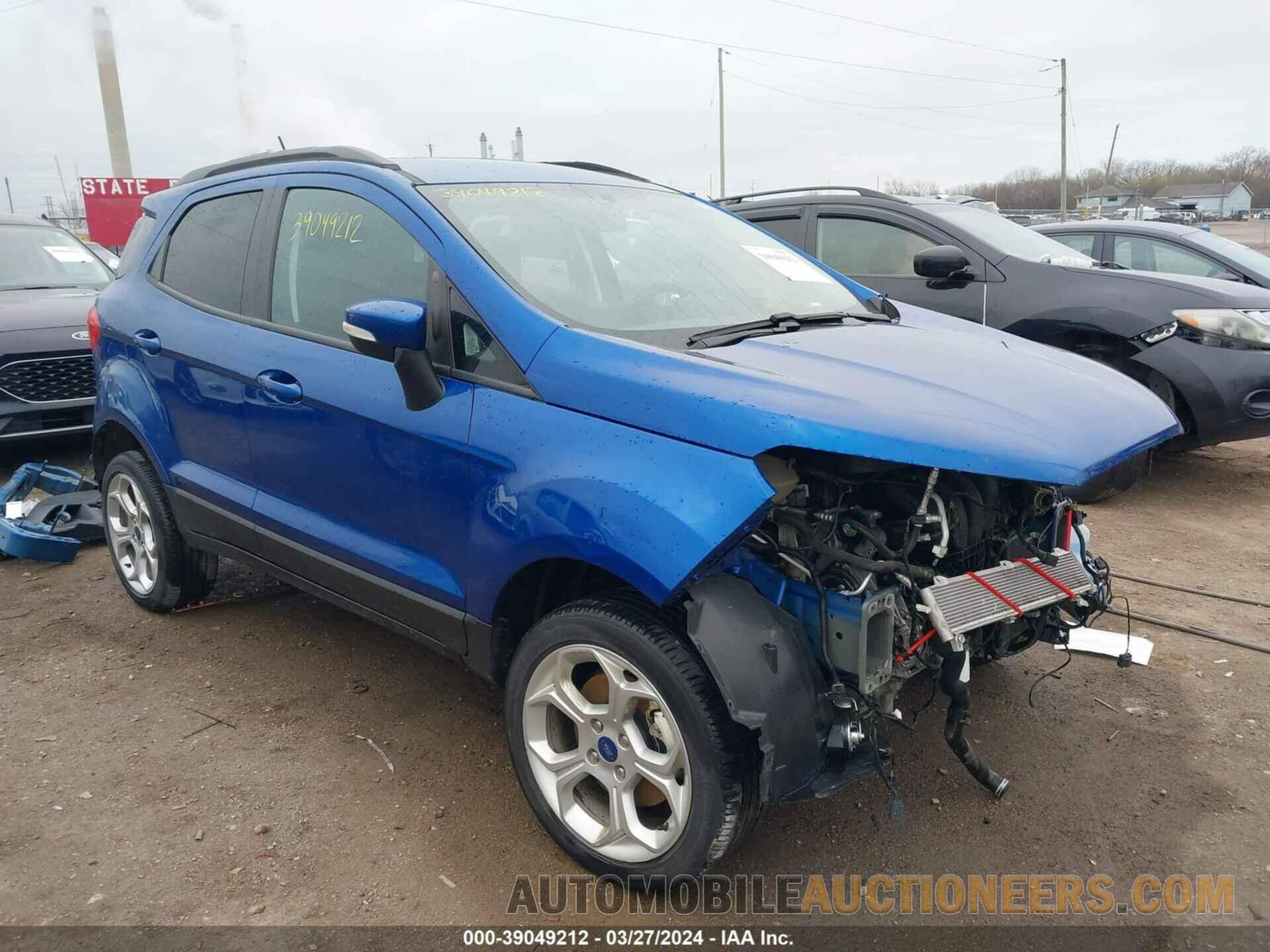 MAJ6S3GL3NC461761 FORD ECOSPORT 2022