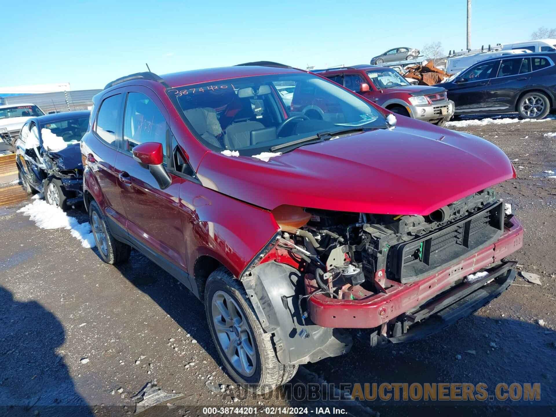 MAJ6S3GL4LC312434 FORD ECOSPORT 2020