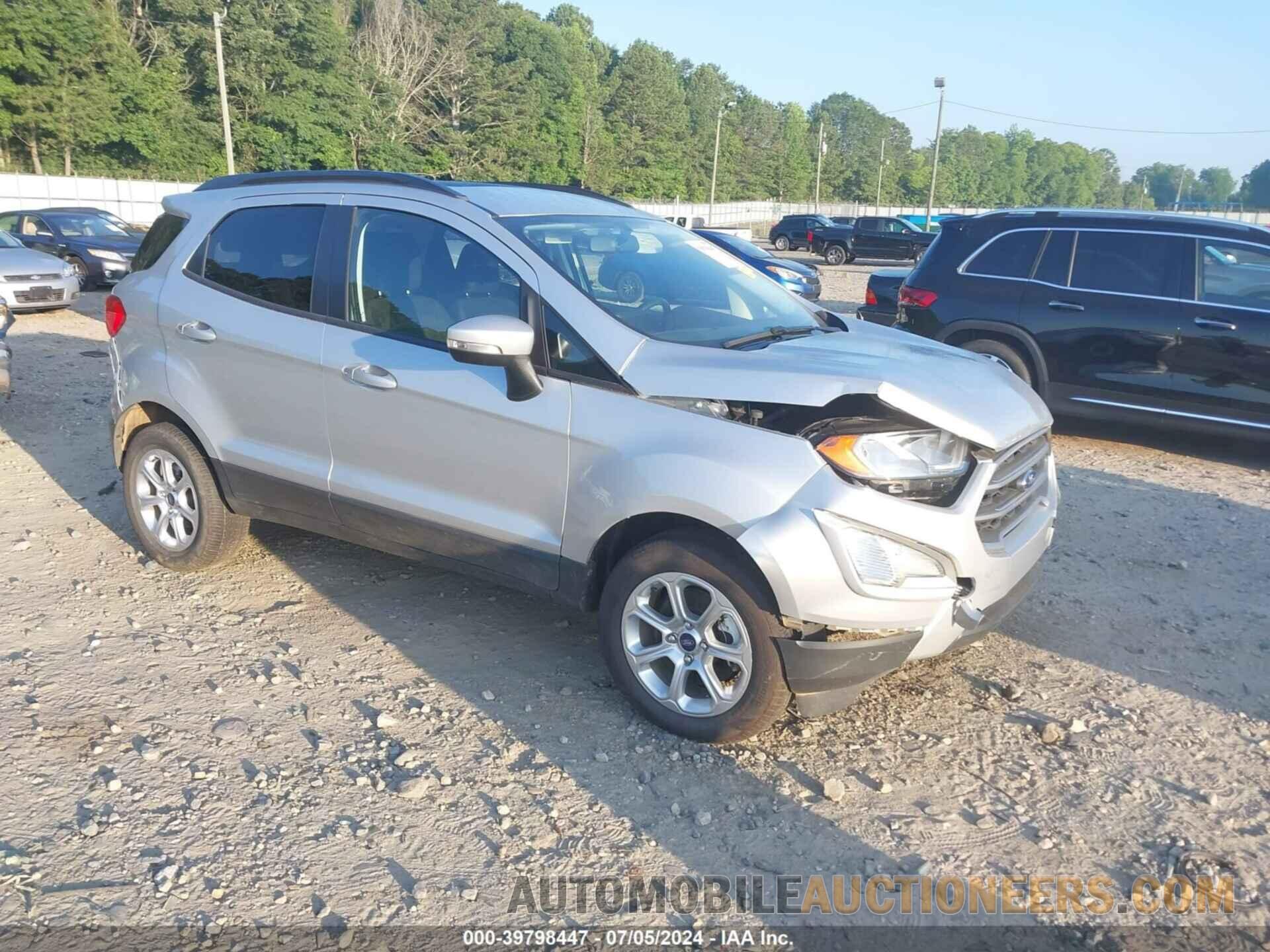 MAJ6S3GL4LC394617 FORD ECOSPORT 2020