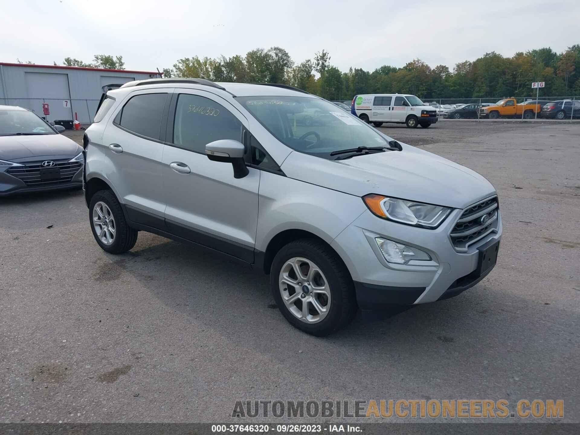 MAJ6S3GL5KC301263 FORD ECOSPORT 2019