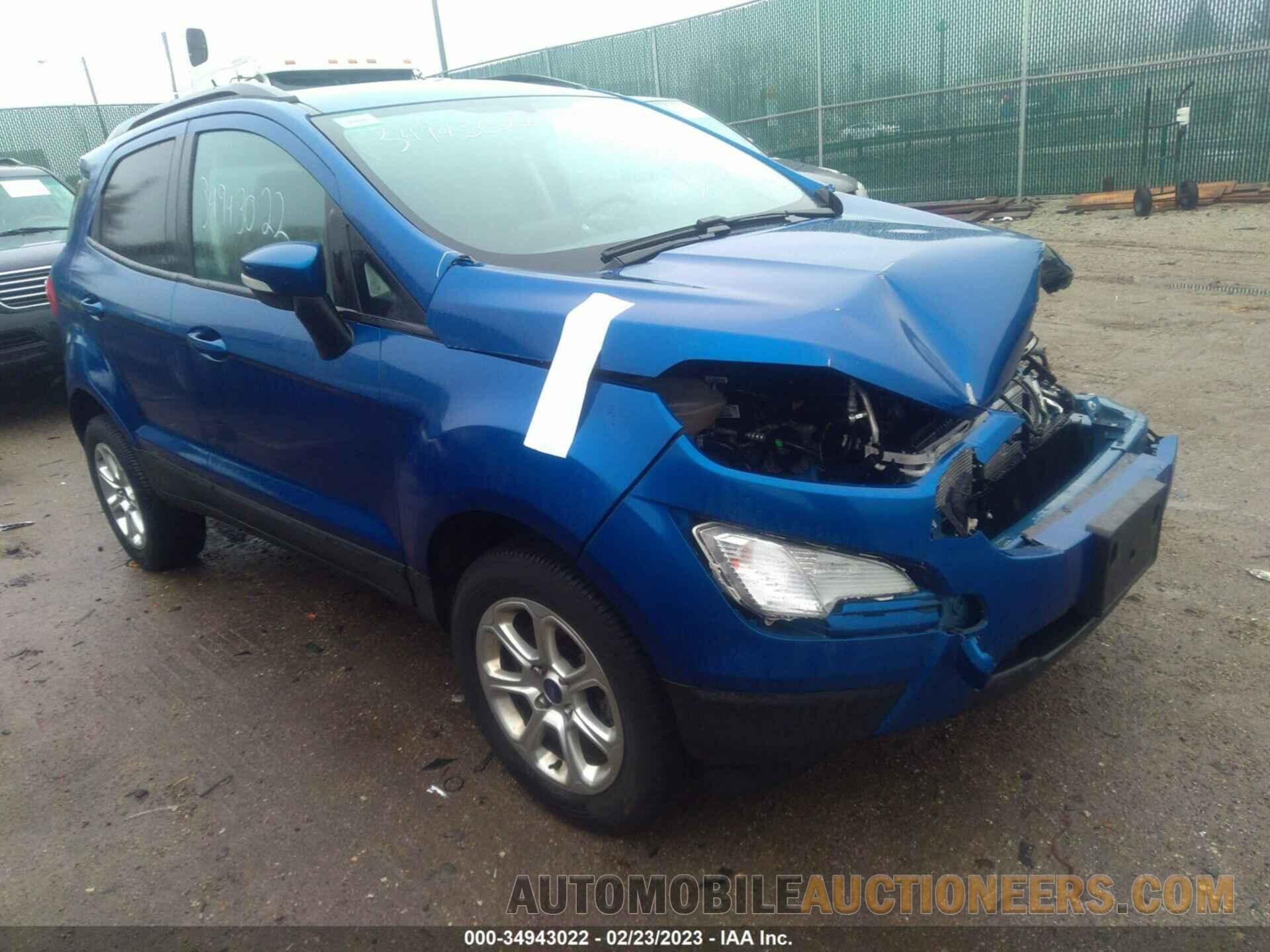 MAJ6S3GL5LC367216 FORD ECOSPORT 2020