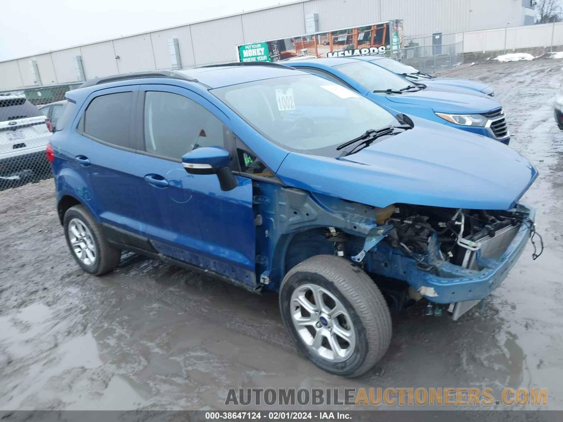 MAJ6S3GL5LC394660 FORD ECOSPORT 2020