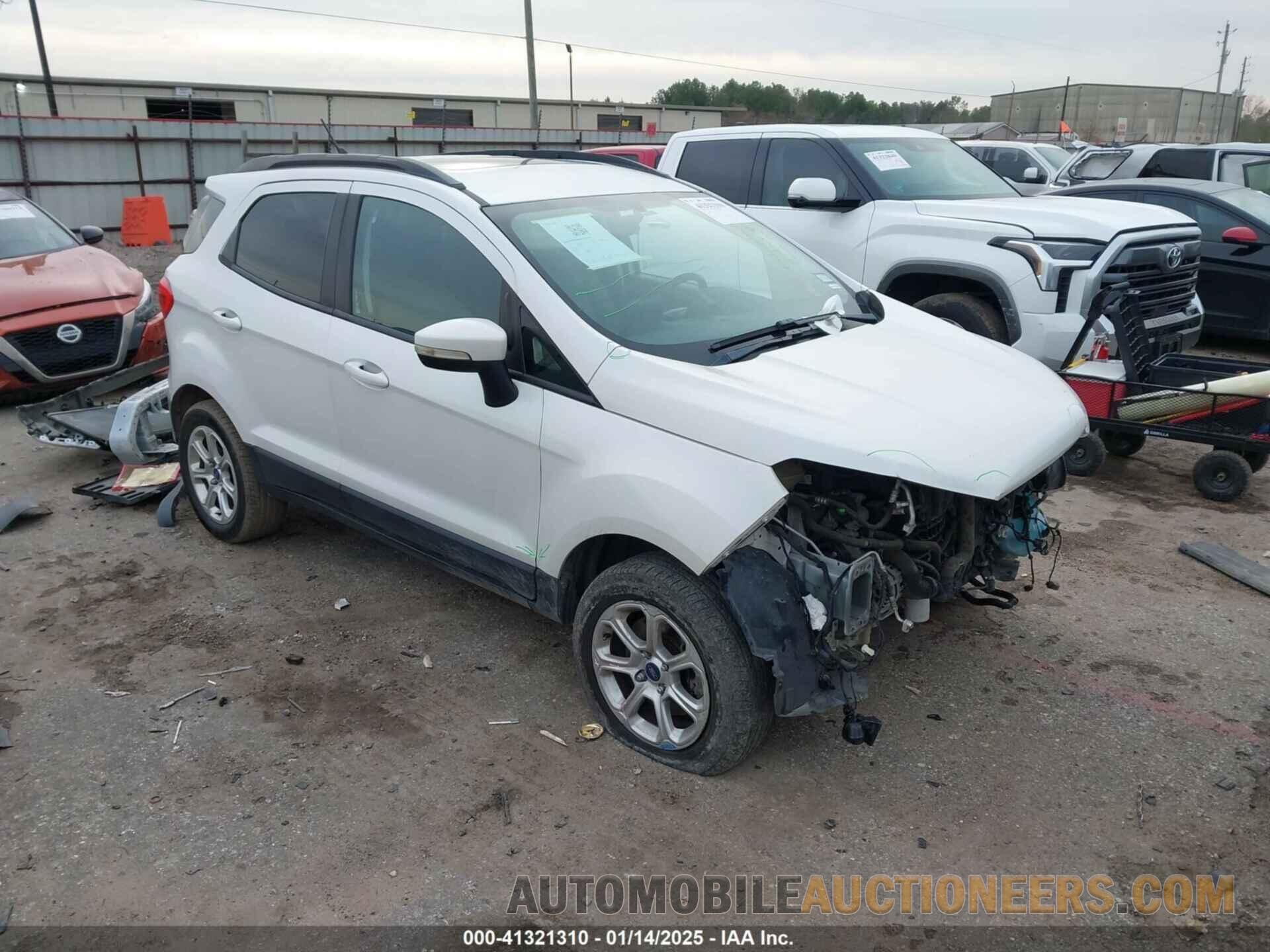 MAJ6S3GL6KC277040 FORD ECOSPORT 2019