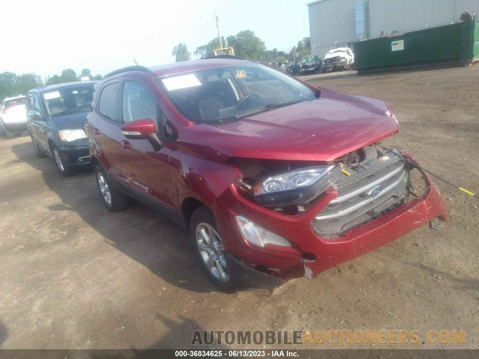 MAJ6S3GL6KC293075 FORD ECOSPORT 2019