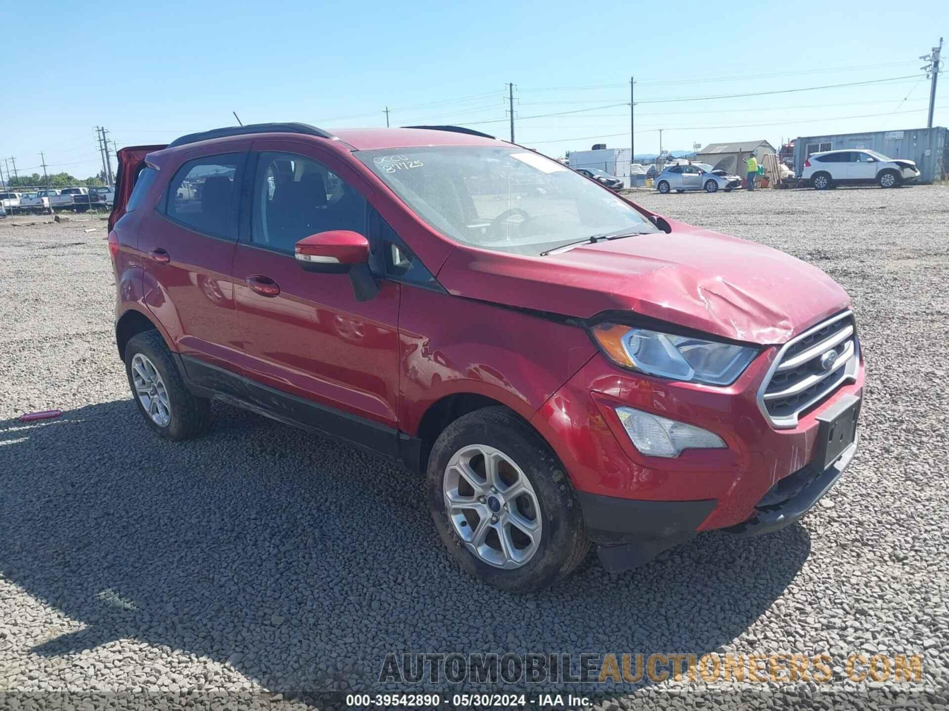 MAJ6S3GL6LC315562 FORD ECOSPORT 2020