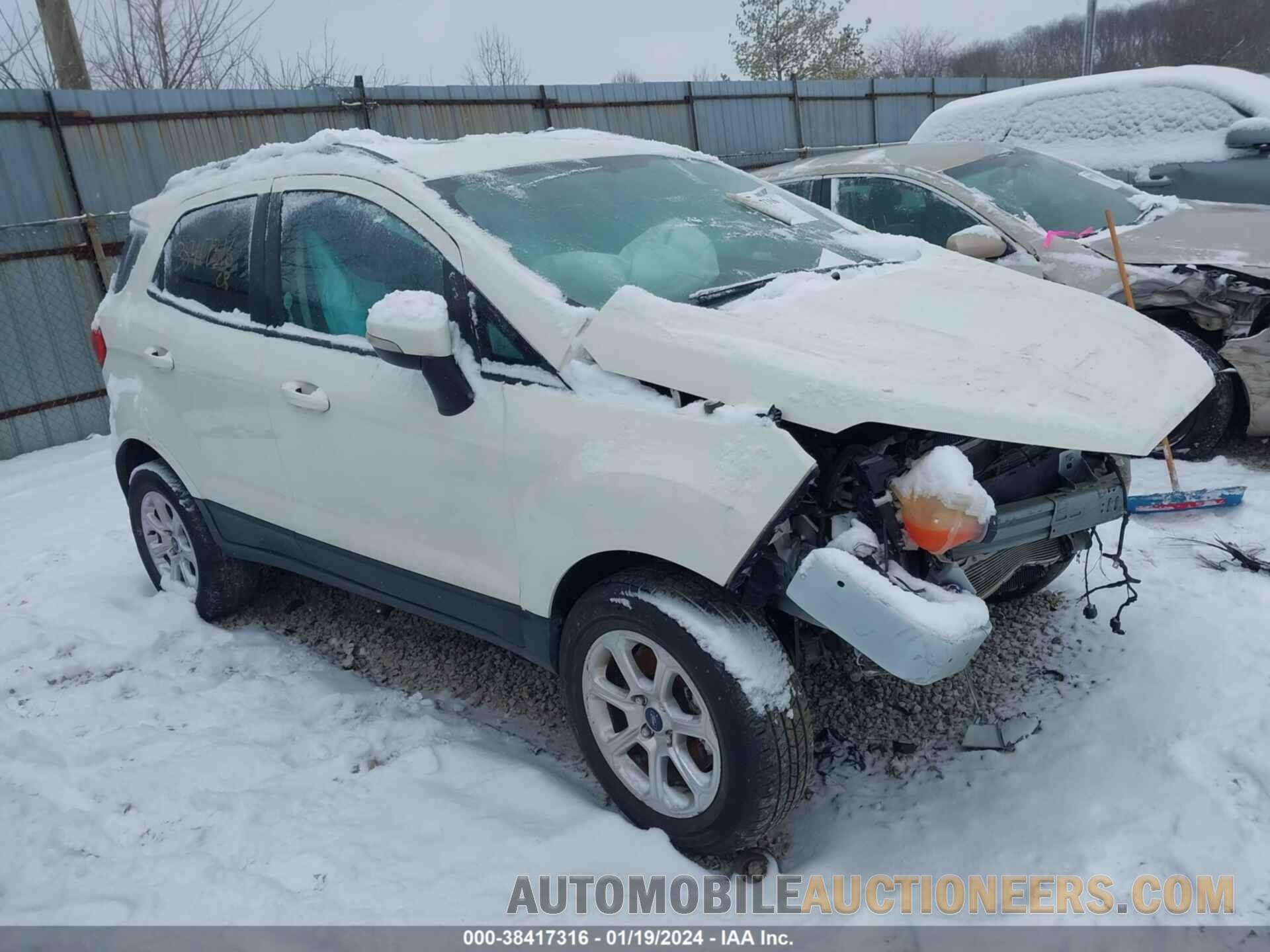 MAJ6S3GL6LC340333 FORD ECOSPORT 2020