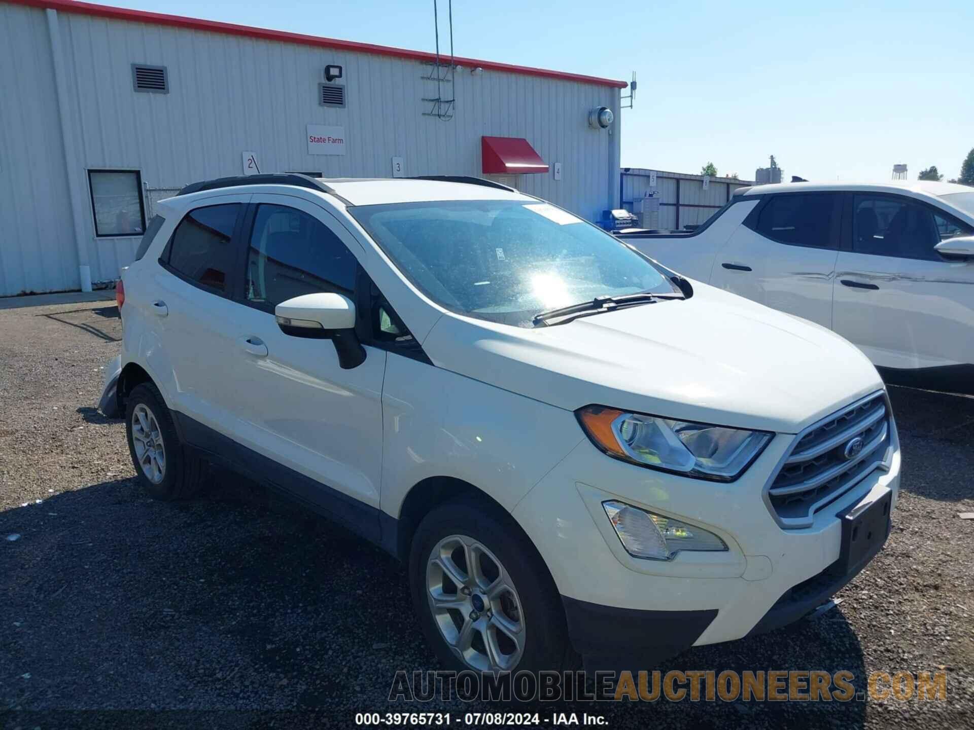 MAJ6S3GL6LC345015 FORD ECOSPORT 2020