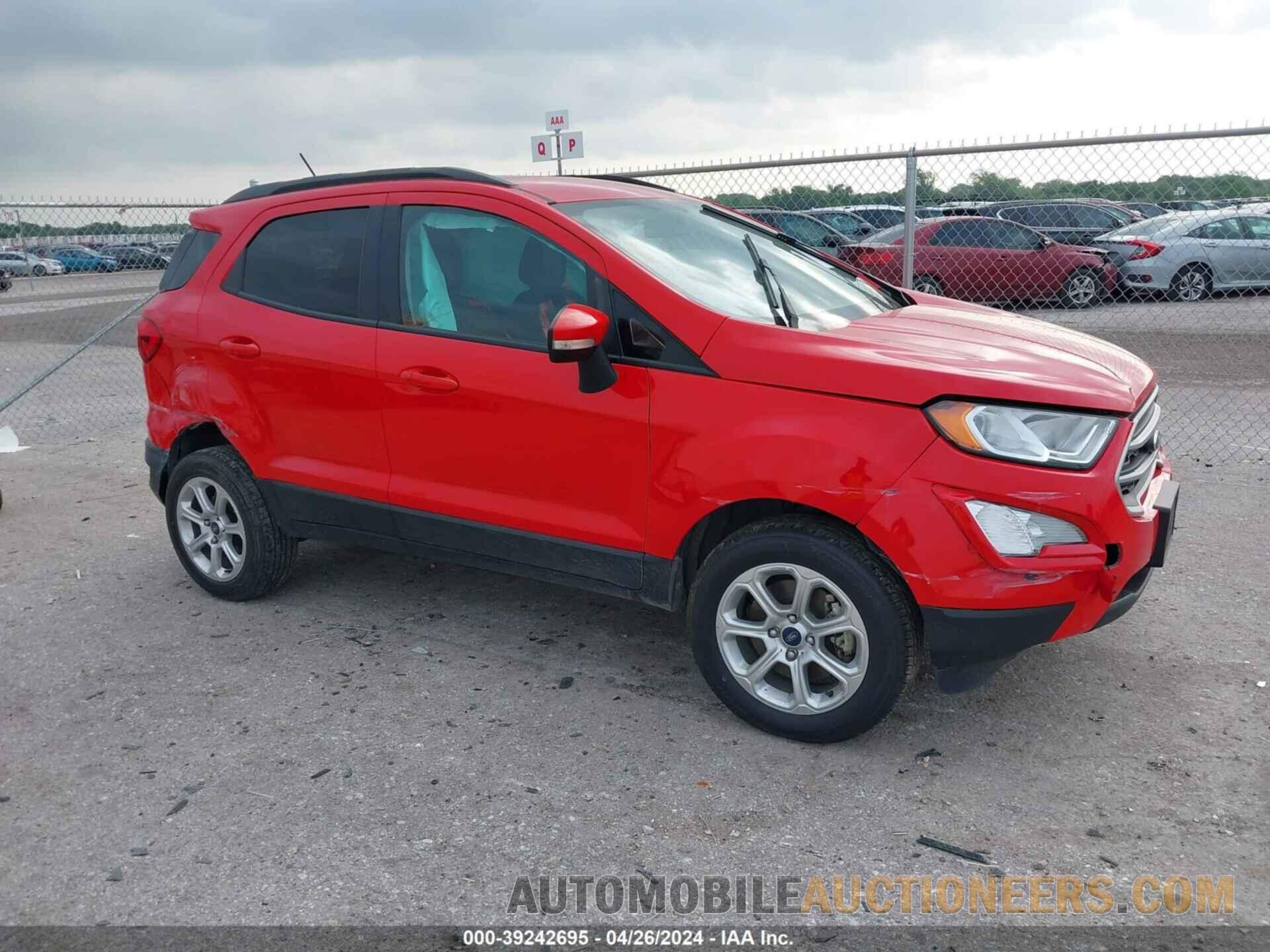 MAJ6S3GL6LC357598 FORD ECOSPORT 2020