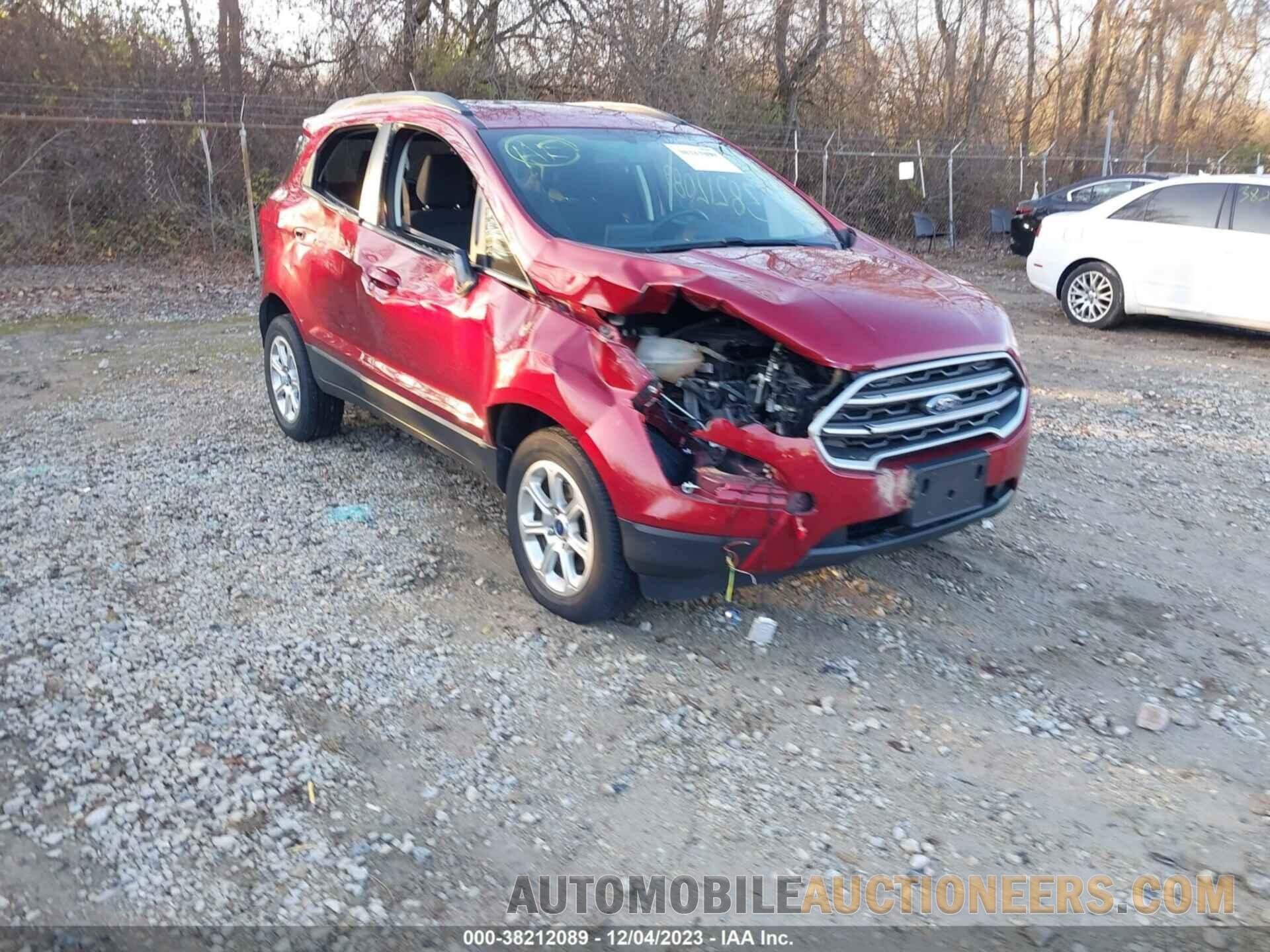 MAJ6S3GL6LC388799 FORD ECOSPORT 2020