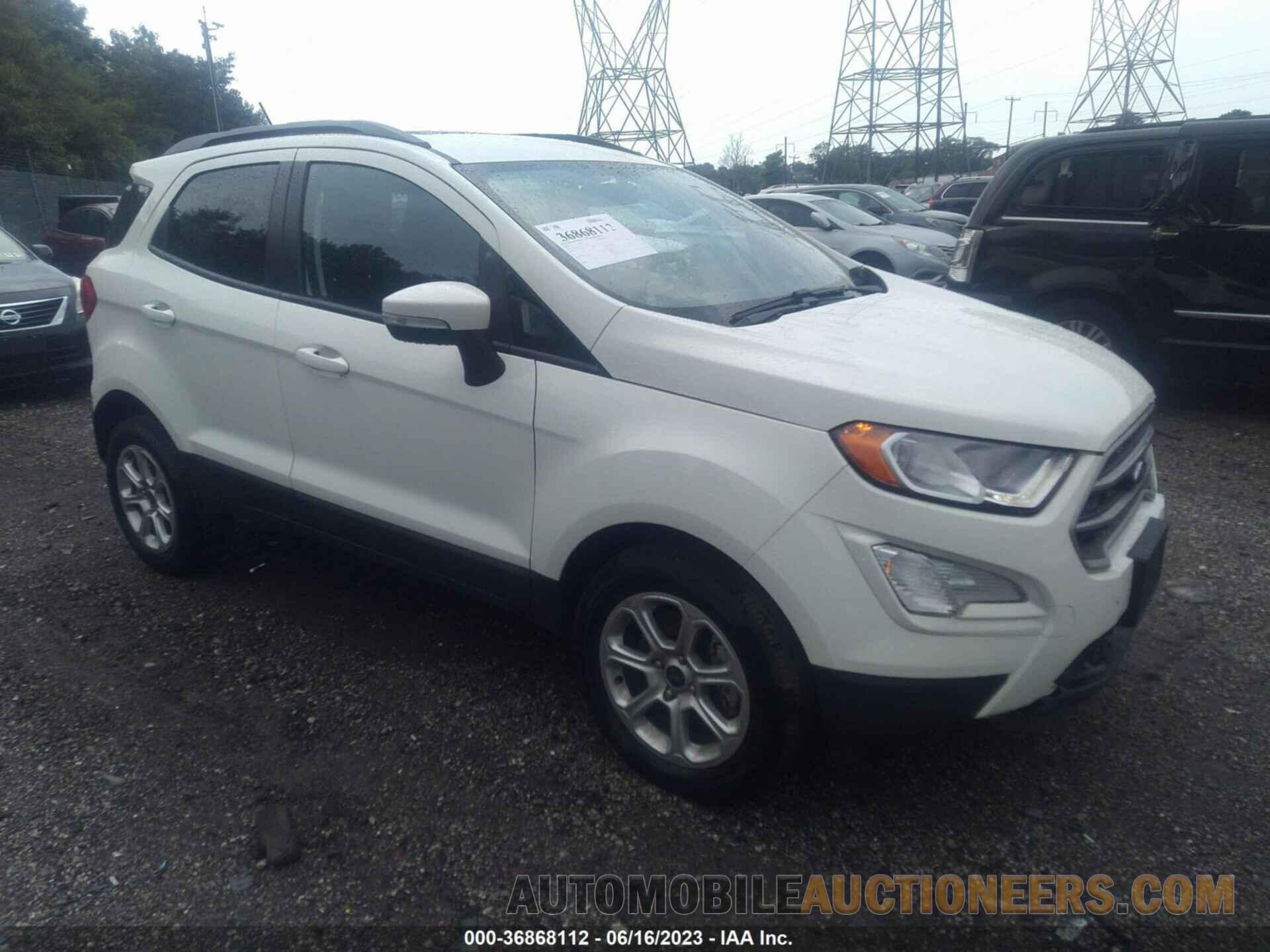 MAJ6S3GL6NC457638 FORD ECOSPORT 2022