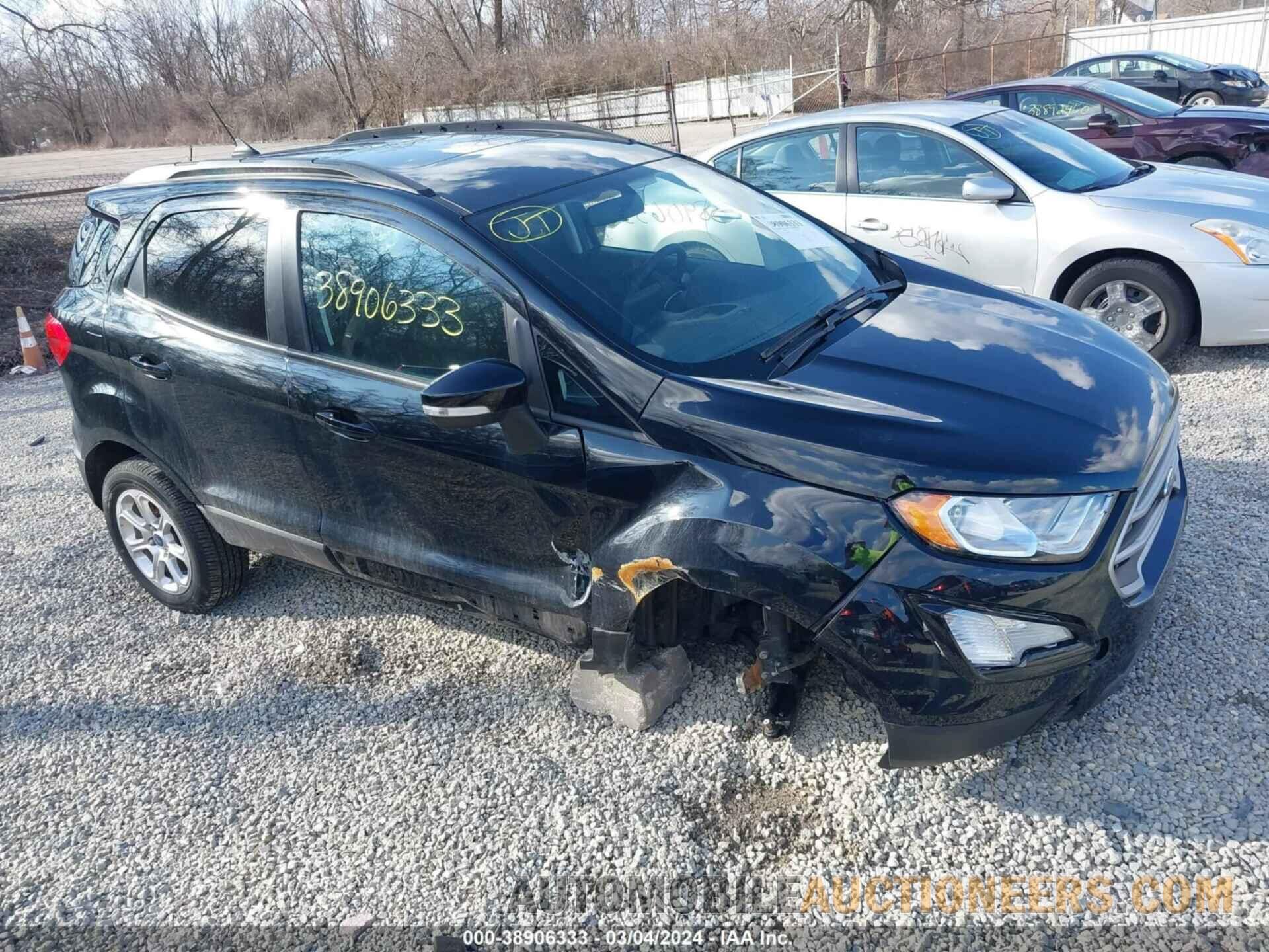 MAJ6S3GL6NC461656 FORD ECOSPORT 2022