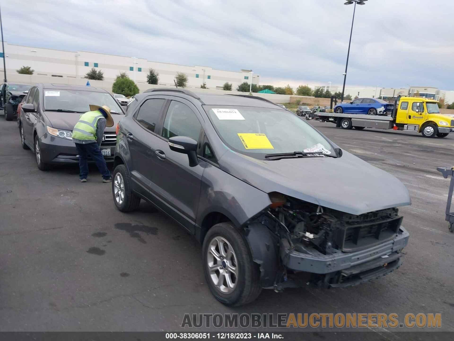 MAJ6S3GL7KC290511 FORD ECOSPORT 2019