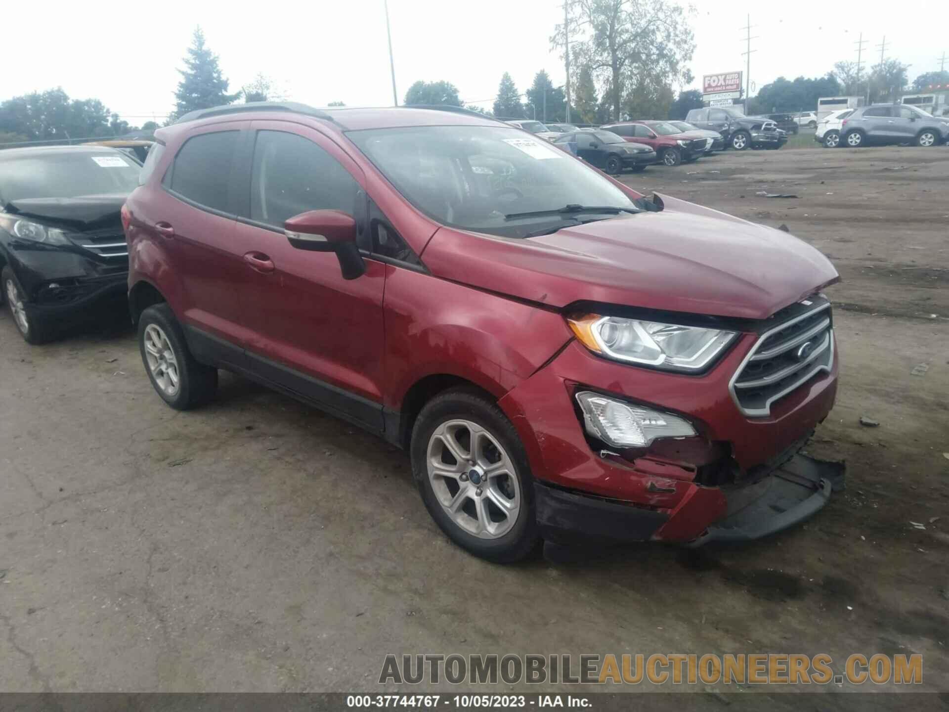 MAJ6S3GL7KC302057 FORD ECOSPORT 2019