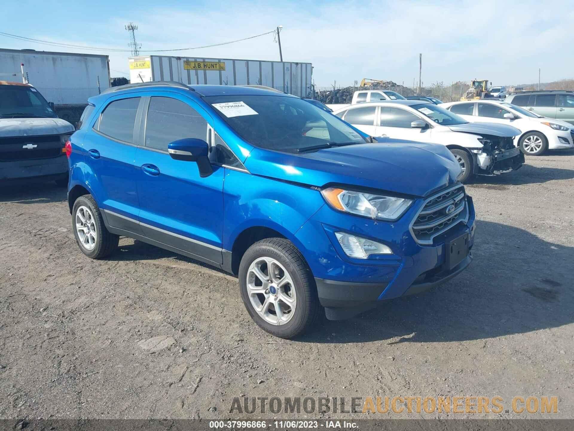 MAJ6S3GL7LC311889 FORD ECOSPORT 2020